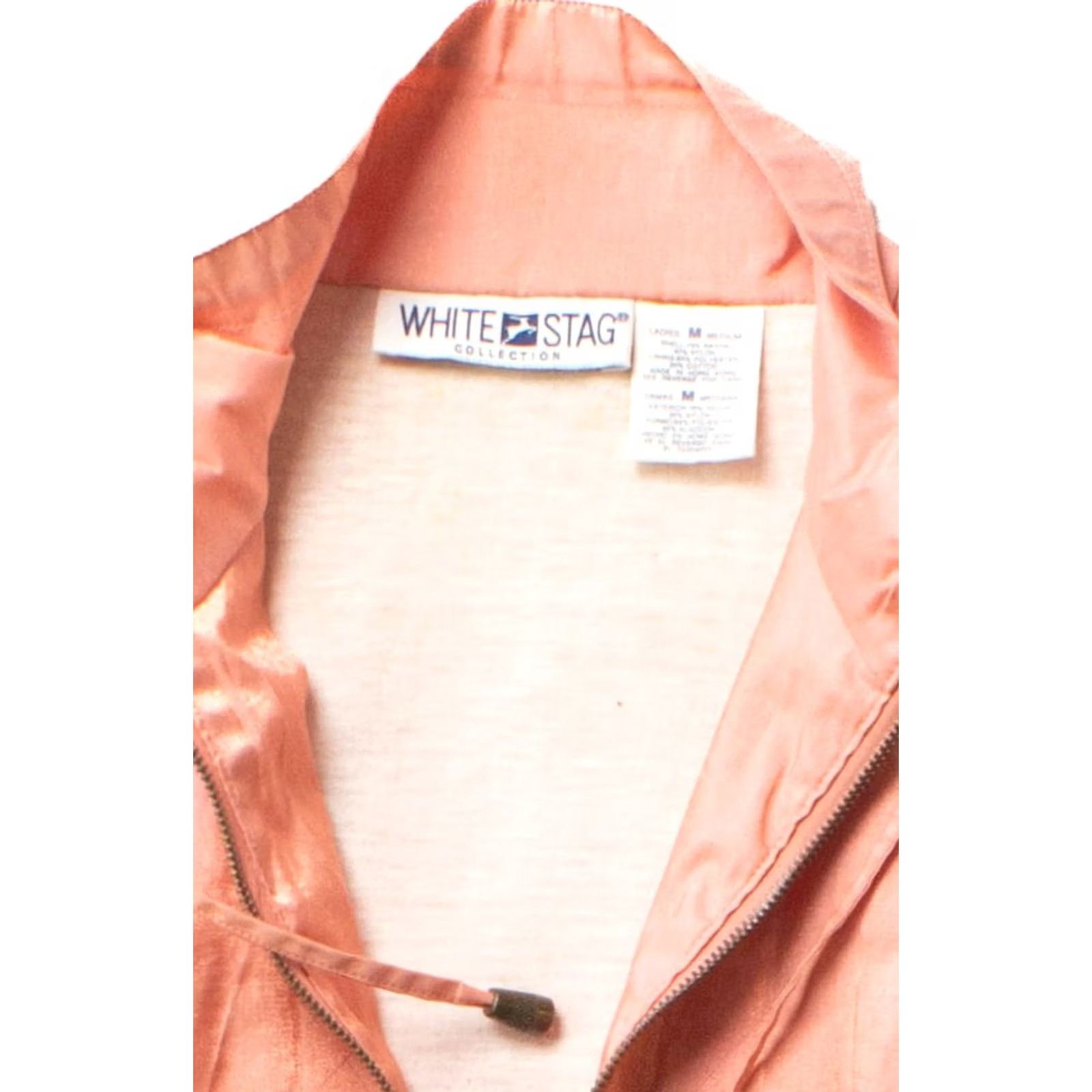 Vintage VINTAGE White Stag Salmon Windbreaker Jacket Medium 90s Retro Outerwear Pink Size US M / EU 48-50 / 2 - 3 Thumbnail