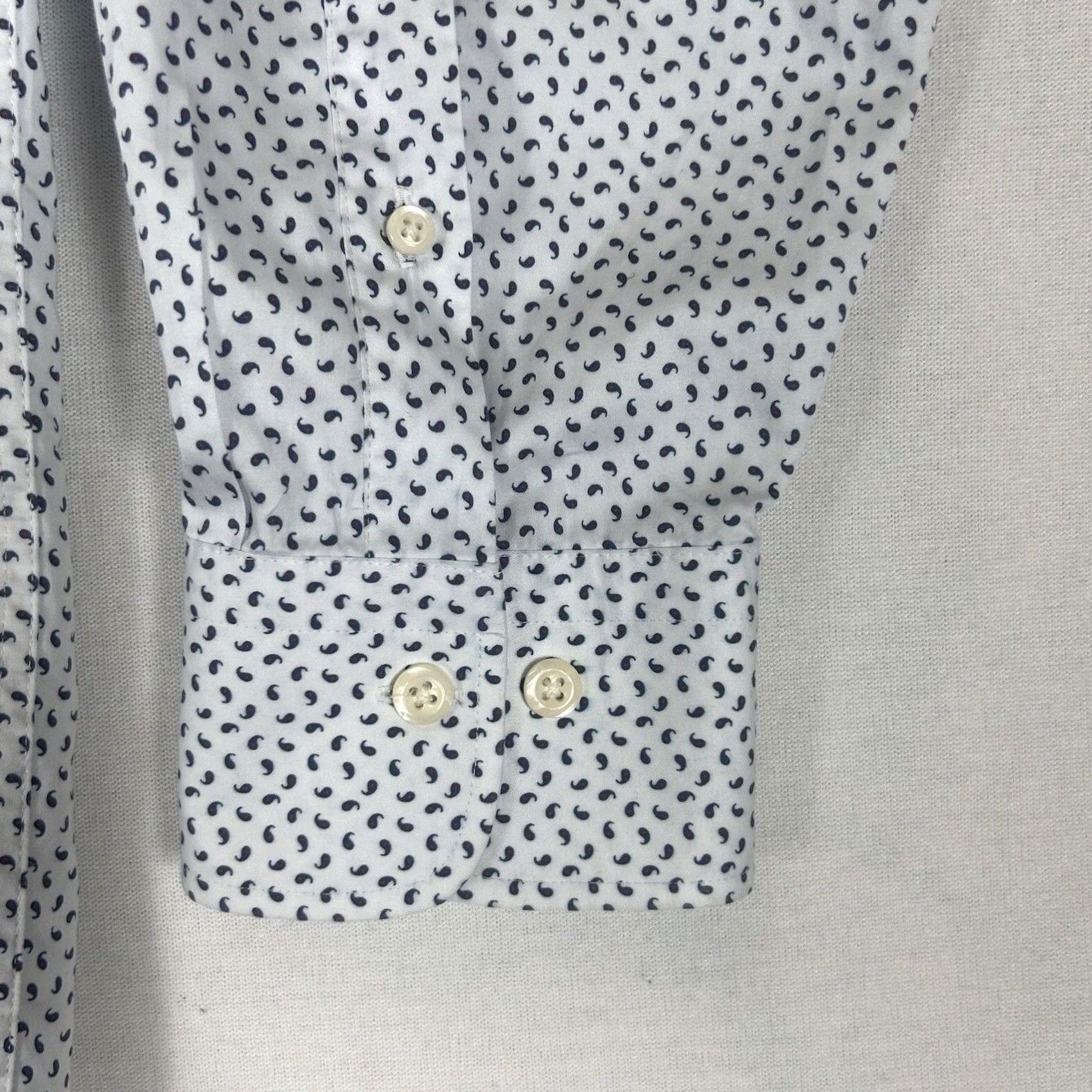 Peter Millar VINTAGE Peter Millar Long Sleeve Paisley Button-Up Shirt Mens 2XL Blue Casual Mens Size US XXL / EU 58 / 5 - 7 Thumbnail