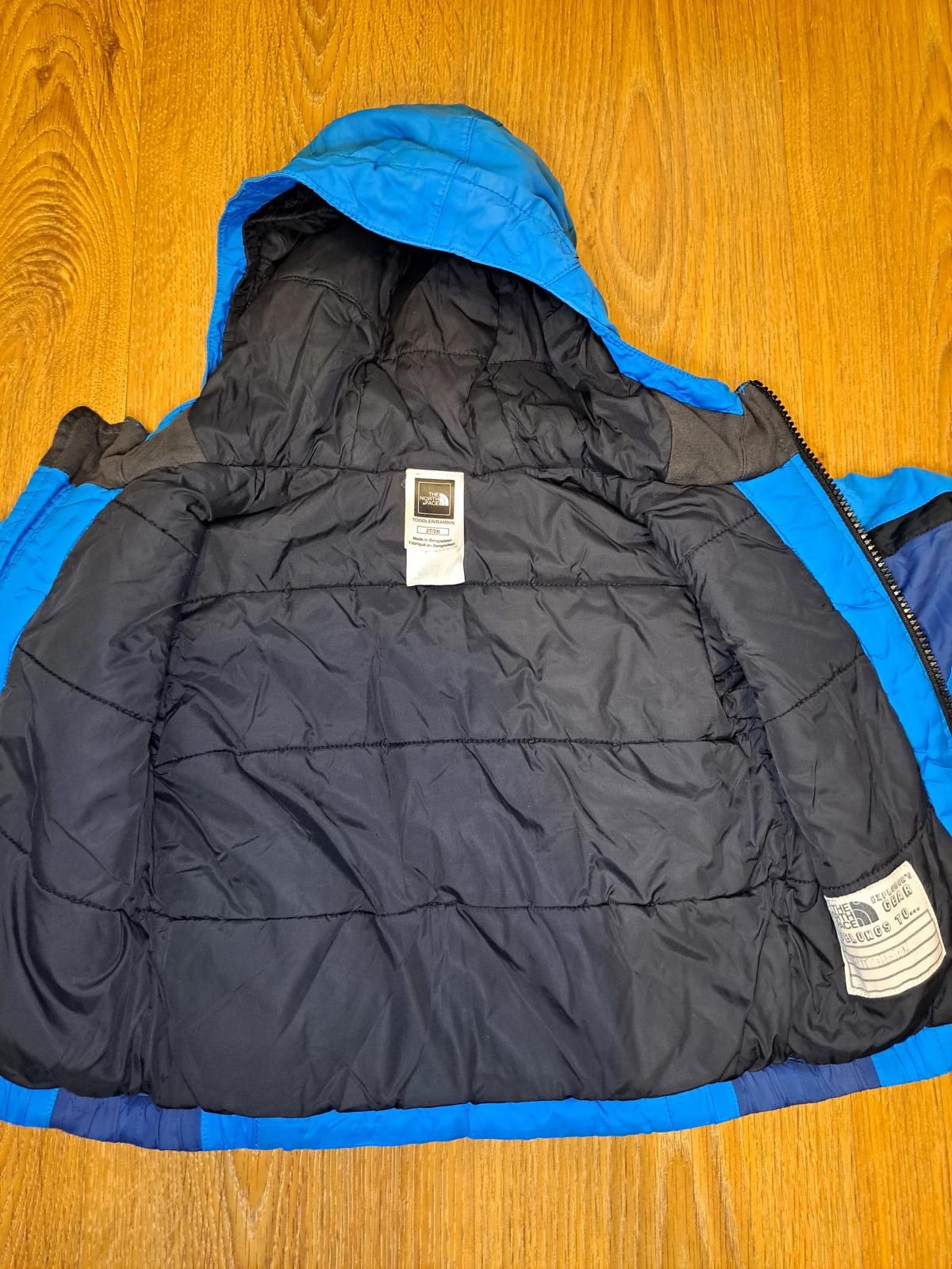 The North Face The North Face Jacket Toddler 2T Blue Full Zip Hoodie Hyvent Size ONE SIZE - 9 Thumbnail