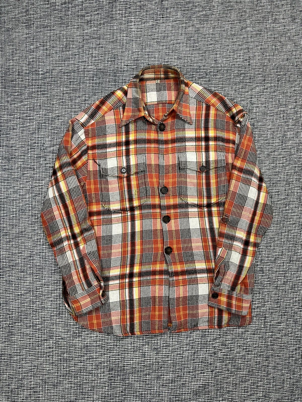 Dolce & Gabbana y2k D&G Dolce & Gabbana distressed oversized flannel shirt Size US L / EU 52-54 / 3 - 1 Thumbnail