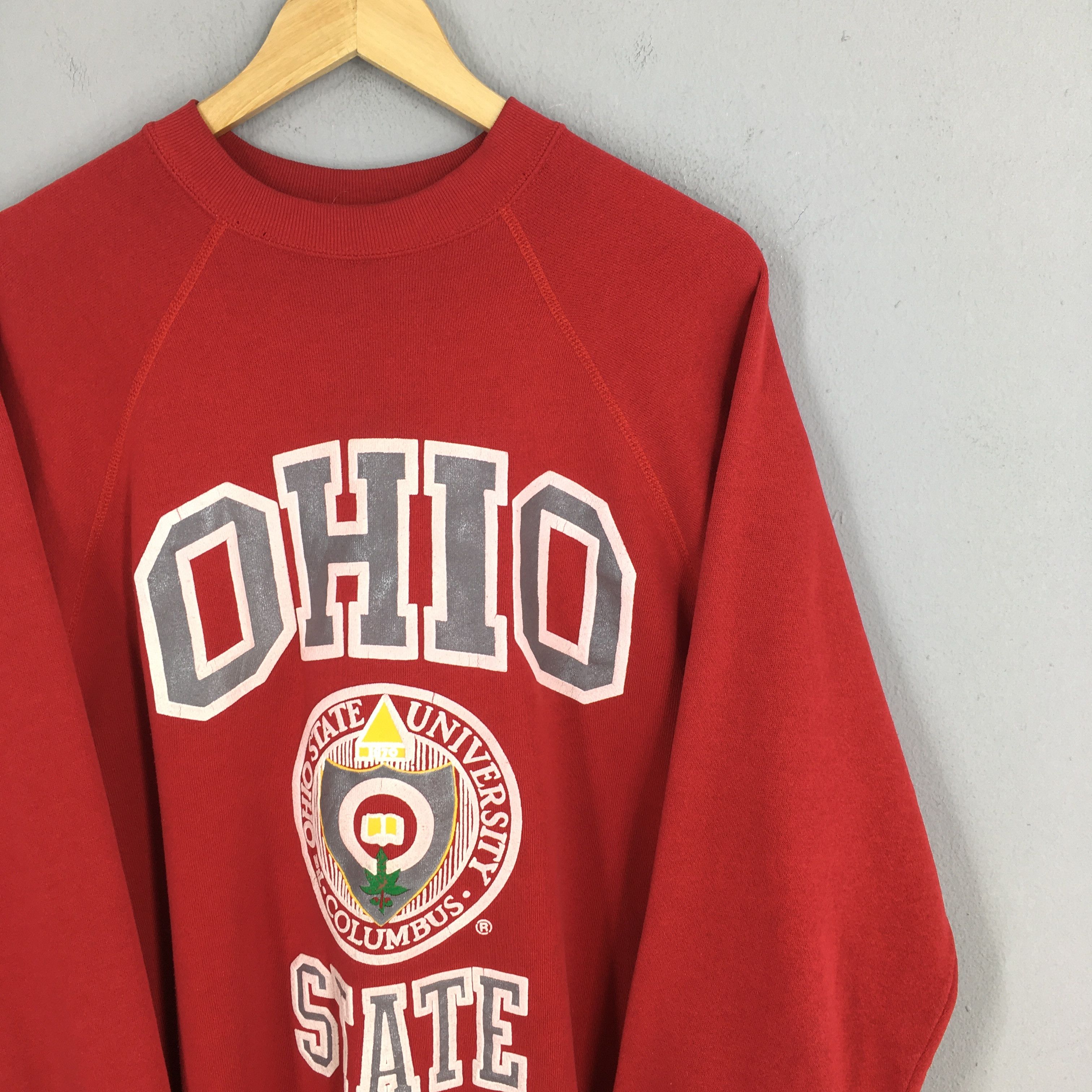 Other Vintage 90s OSU Ohio State University Sweatshirt XLarge Size US XL / EU 56 / 4 - 2 Thumbnail