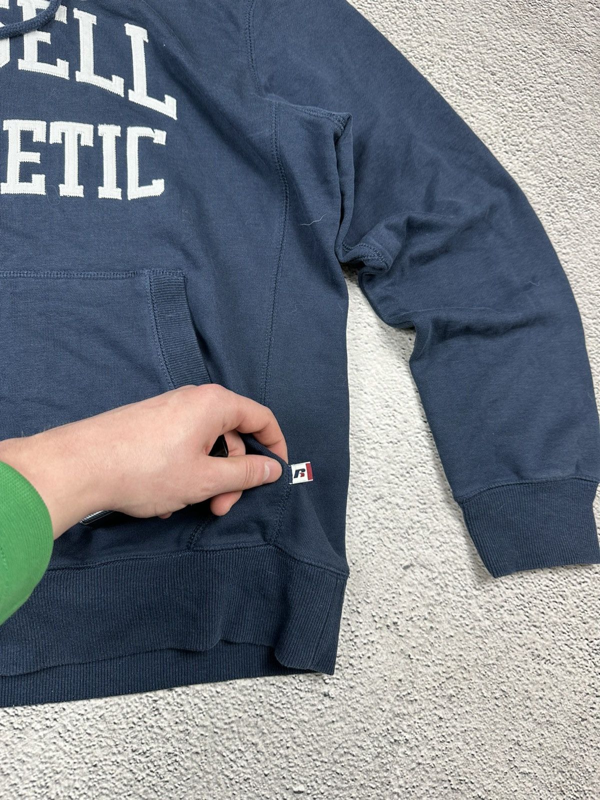 Russell Athletic Vintage Russel Athletic Hoodie Big Logo Y2K Sportwear Style Size US L / EU 52-54 / 3 - 5 Thumbnail