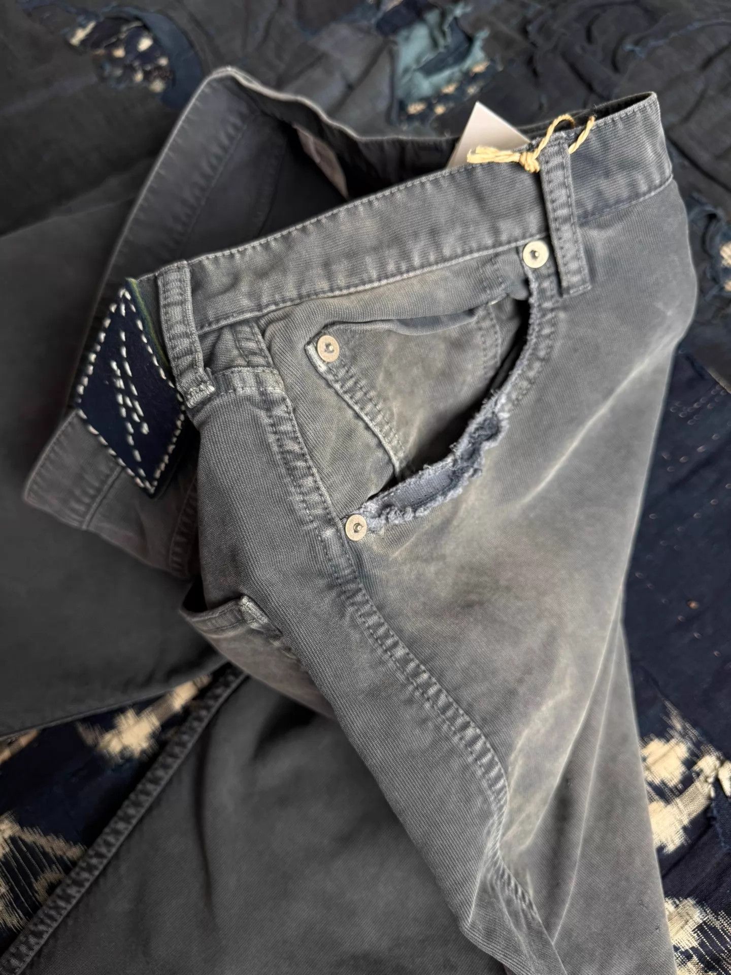 Visvim VISVIM 26SS ICT FLUXUS 01 WIDE G.CORDS NAVY 3 WDS Size US 34 / EU 50 - 7 Thumbnail