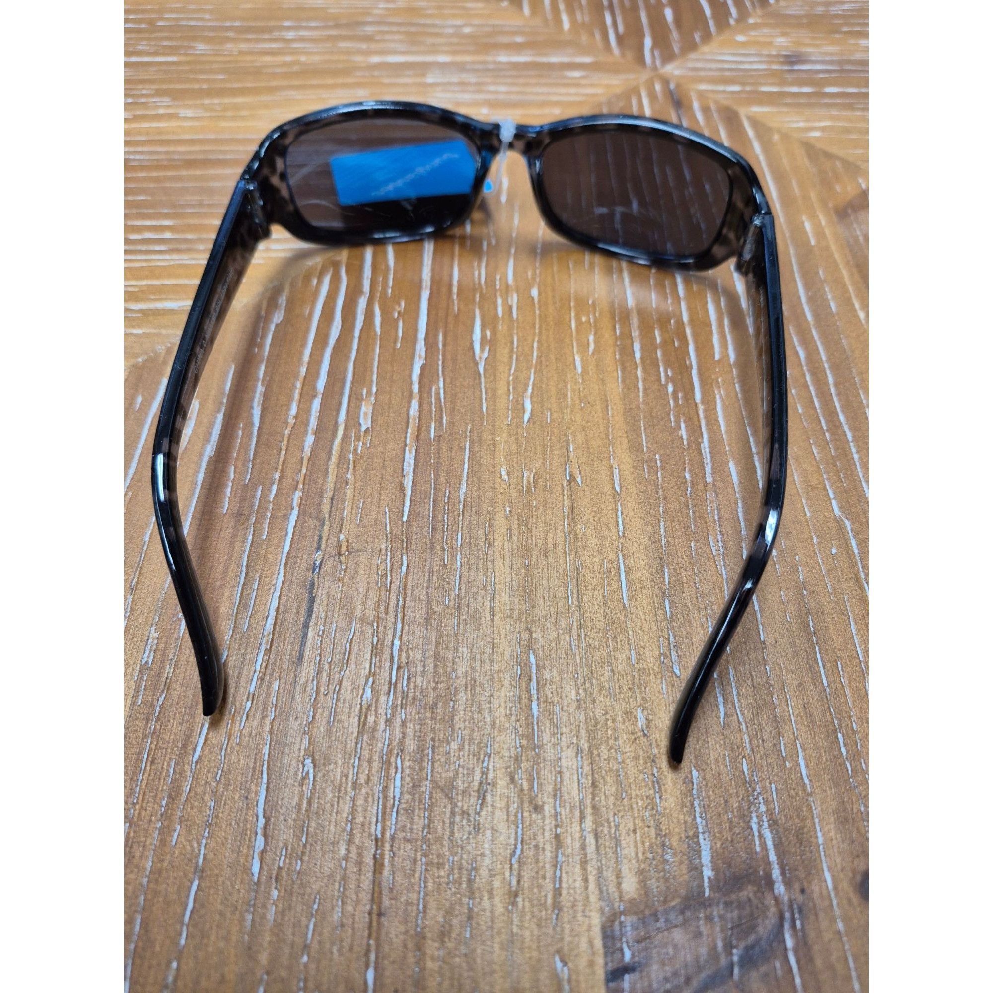 Other Black Leopard Print Rectangular Sunglasses With 100% UVA/UVB Size ONE SIZE - 4 Thumbnail