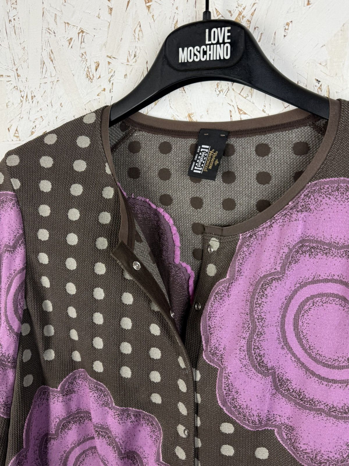 Vivienne Westwood Vivienne Westwood x Wolford Floral Flower Pattern Cardigan Size M / US 6-8 / IT 42-44 - 5 Thumbnail