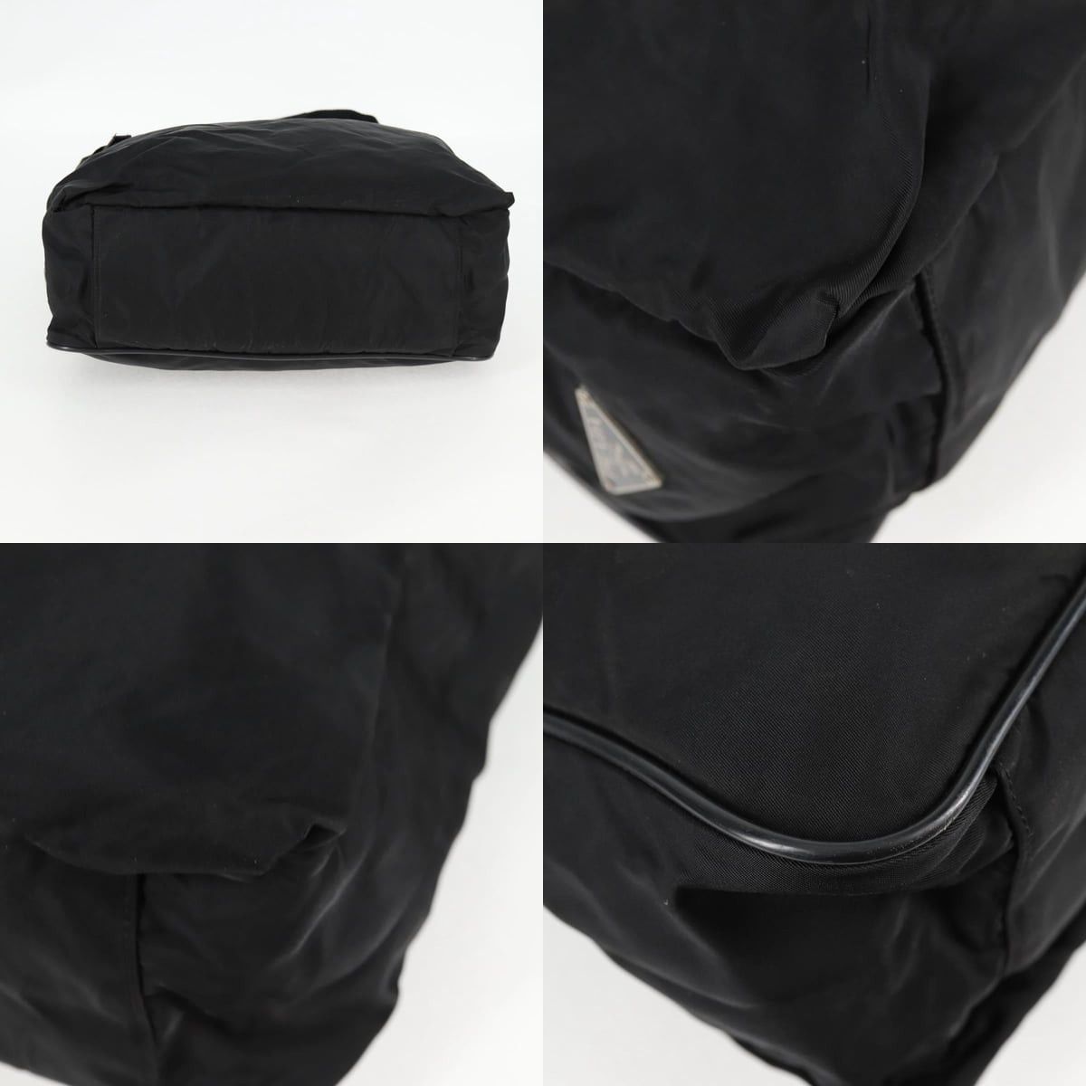Prada PRADA Shoulder Bag Nylon Black Silver Size ONE SIZE - 10 Thumbnail
