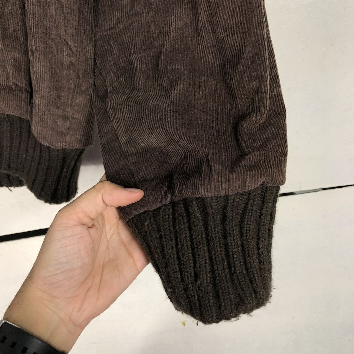 Billabong 🔥VINTAGE BOMBER JACKET CORDUROY BILLABONG MINK FUR HOODIE Size US M / EU 48-50 / 2 - 18 Thumbnail