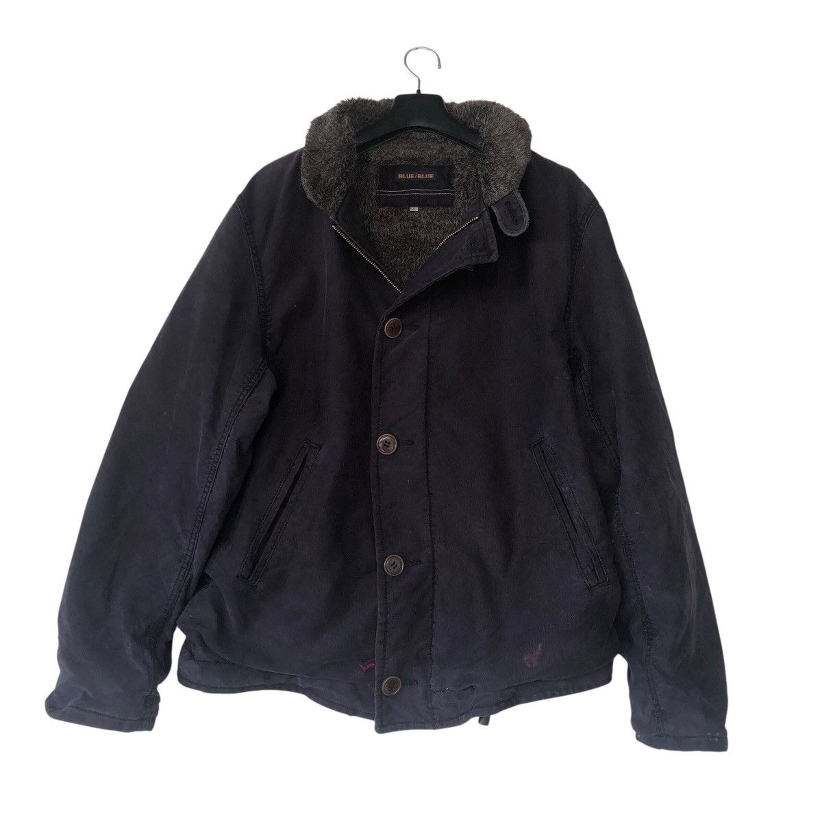 Blue Blue Japan 🔥 🔥 Vintage Blue Blue Japan Military Deck Jacket Size US L / EU 52-54 / 3 - 5 Thumbnail