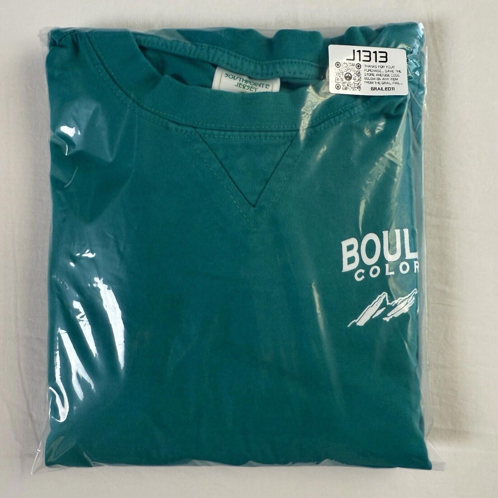 Designer Vtg Boulder Colorado Spell Out Long Sleeve Shirt XL Grail Size US XL / EU 56 / 4 - 7 Thumbnail