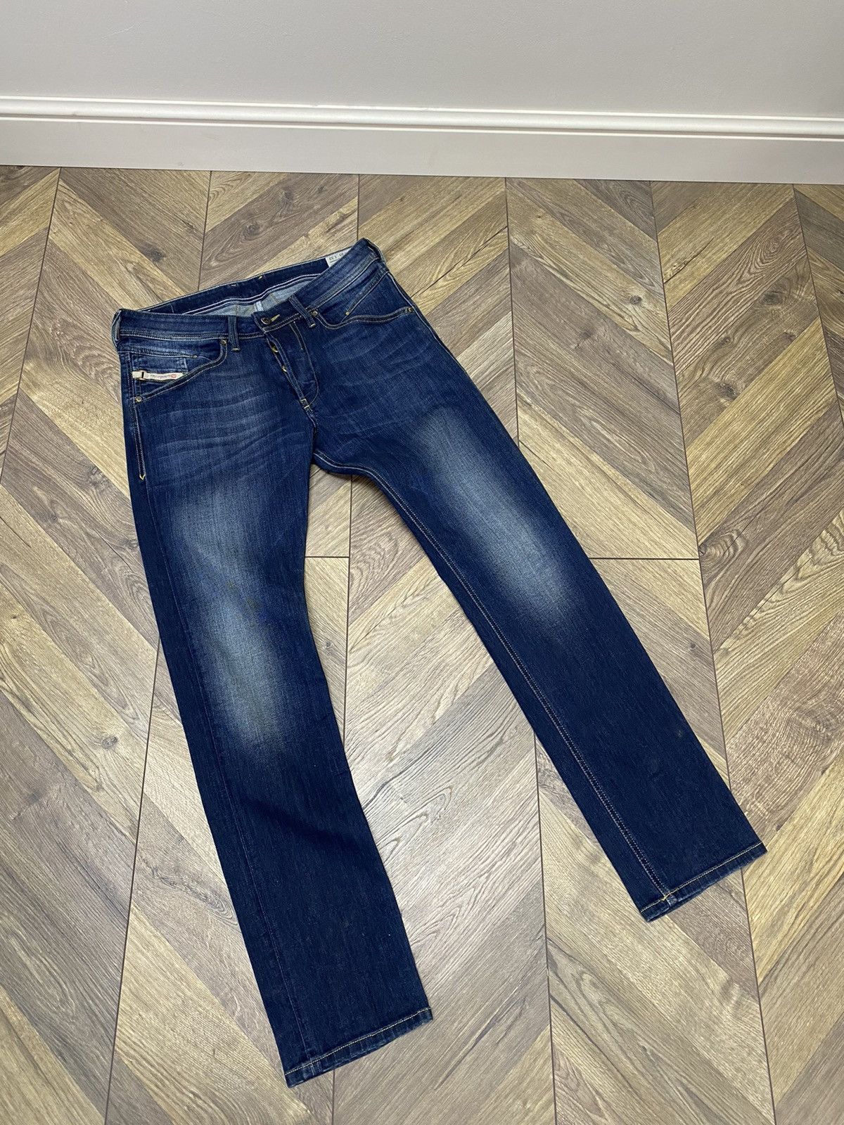 Diesel × Vintage Vintage Diesel Belther Denim Blue Jeans Size US 30 / EU 46 - 2 Thumbnail