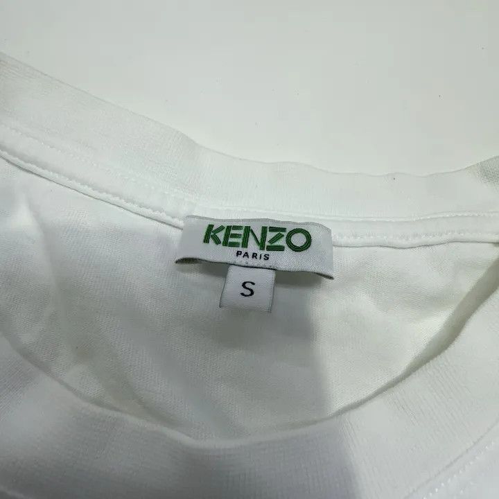 Kenzo KENZO Heart Eye Design Cotton T-Shirt -2507 Size S / US 4 / IT 40 - 2 Thumbnail