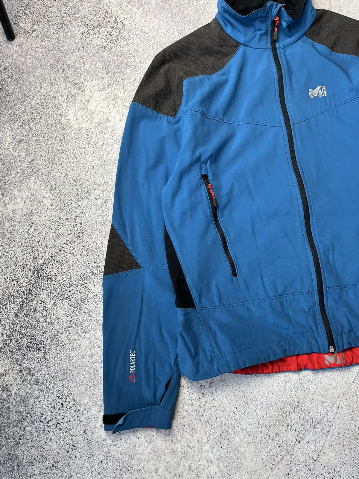 Other Millet Pro Touring Polartec Blue Softshell Jacket Large Size US XL / EU 56 / 4 - 24 Thumbnail