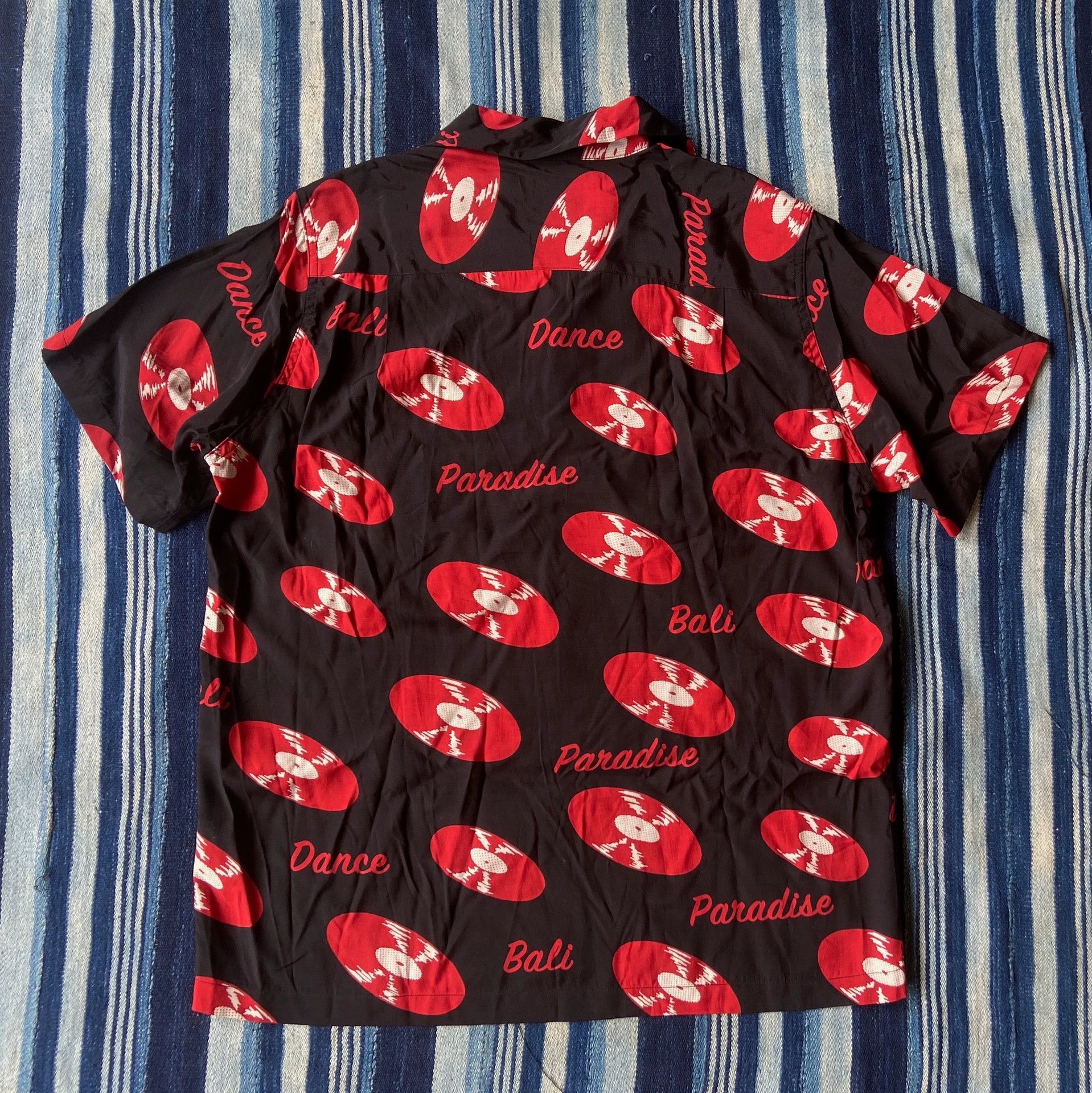 Wacko Maria WACKO MARIA Guilty Parties PH Black Vinyl Hawaiian Shirt Size US S / EU 44-46 / 1 - 2 Thumbnail