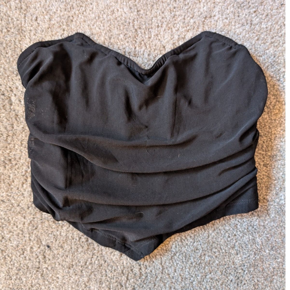 Shein Black Lightweight Zippered Corset by SHEIN Size S / US 4 / IT 40 - 1 Thumbnail