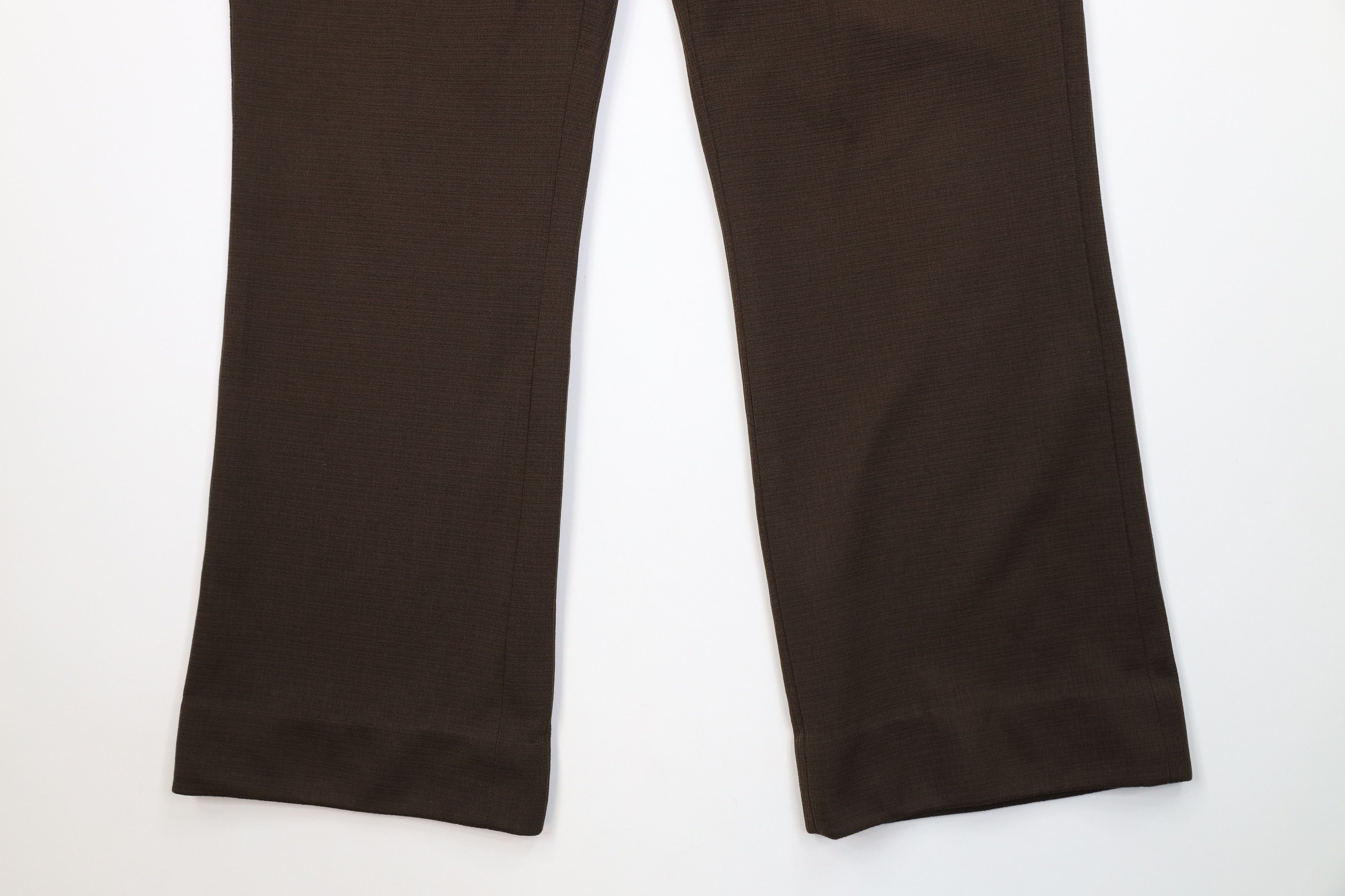 Vintage Vintage 70s Streetwear Flared Wide Leg Chino Pants Brown USA Size US 34 / EU 50 - 4 Thumbnail
