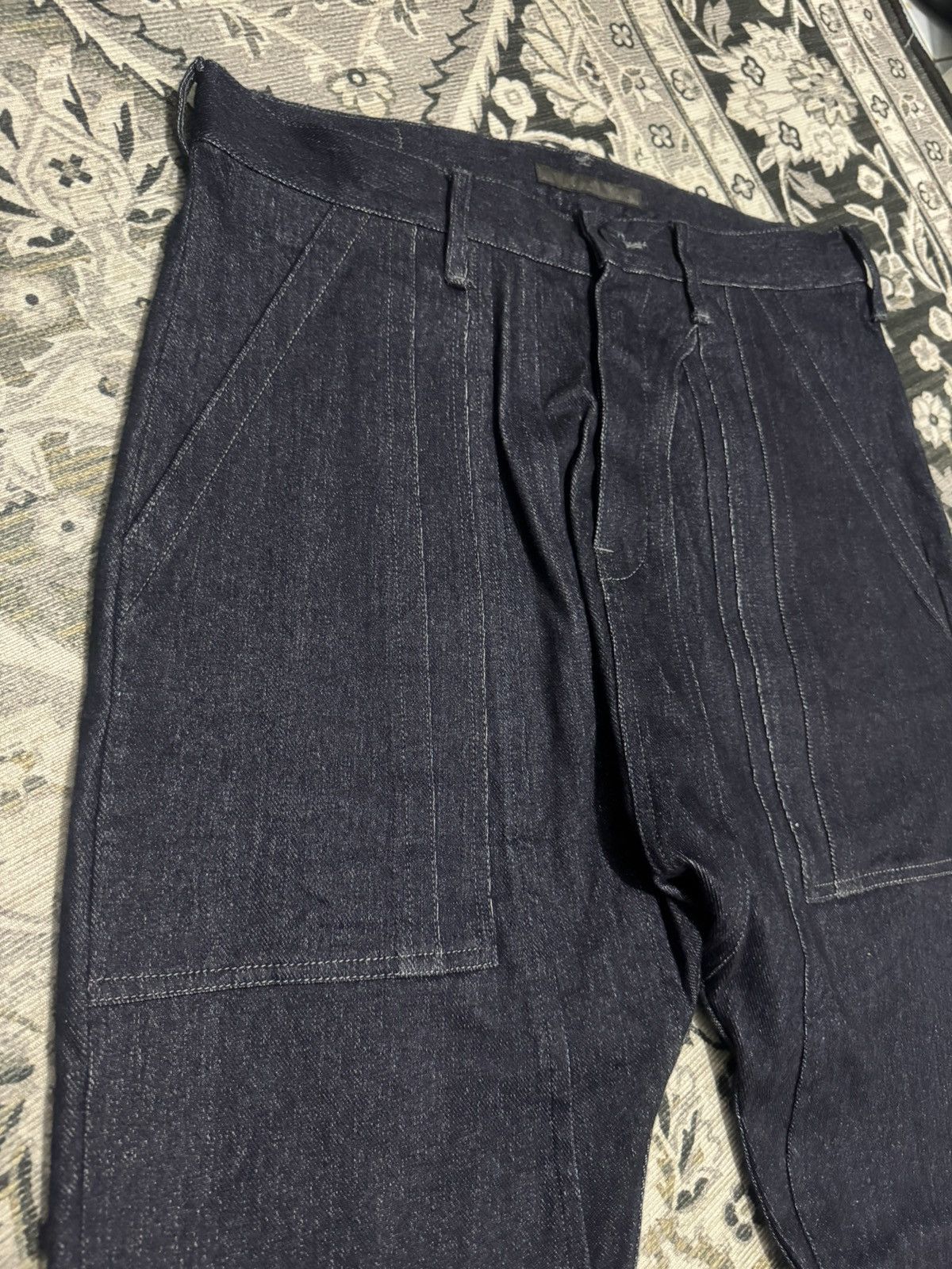 Designer × Julius Julius 7 FW11 Blue Denim Exhibition Sample Carpenter Jeans Size US 33 - 6 Thumbnail