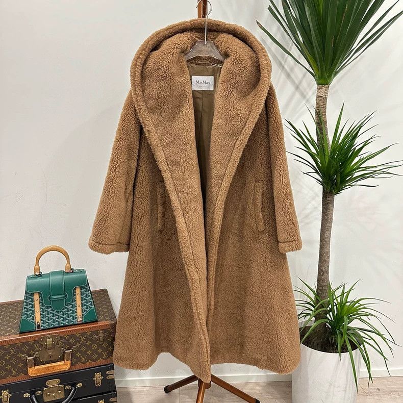 Max Mara Max Mara Teddy Hooded Coat Jacket Size S / US 4 / IT 40 - 2 Thumbnail