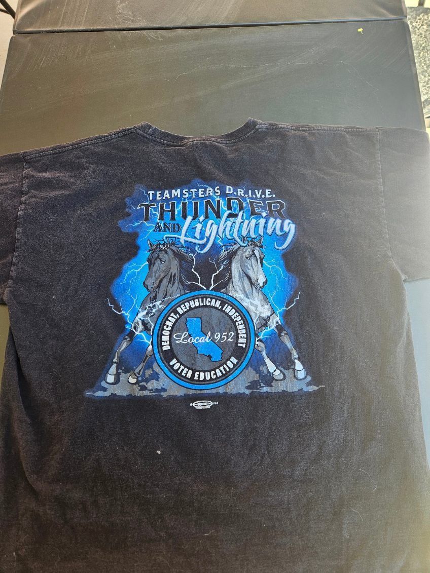 Other Teamsters D.R.I.V.E Thunder And Lightning Bayside Tee Size US XXL / EU 58 / 5 - 2 Thumbnail