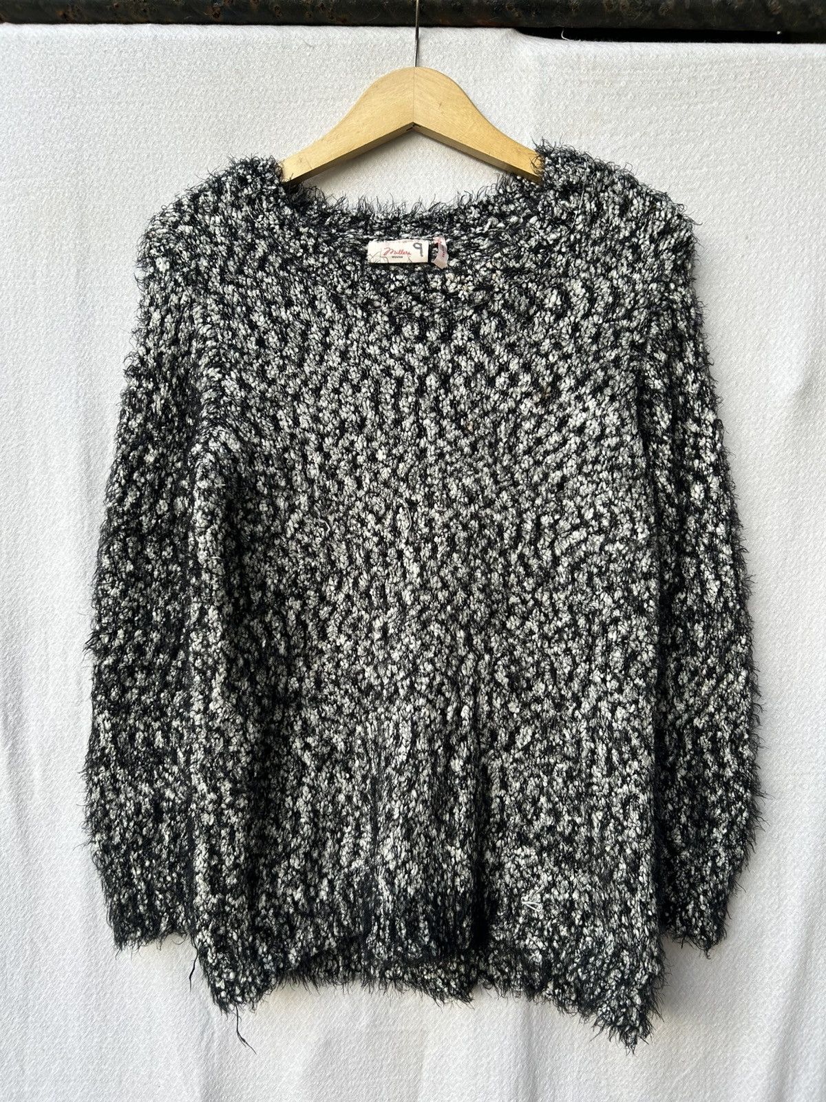 If Six Was Nine × Japanese Brand × Le Grande Bleu (L.G.B.) Japanese Fuzzy Mohair Millesa Archive Knit Styled Size US M / EU 48-50 / 2 - 1 Thumbnail