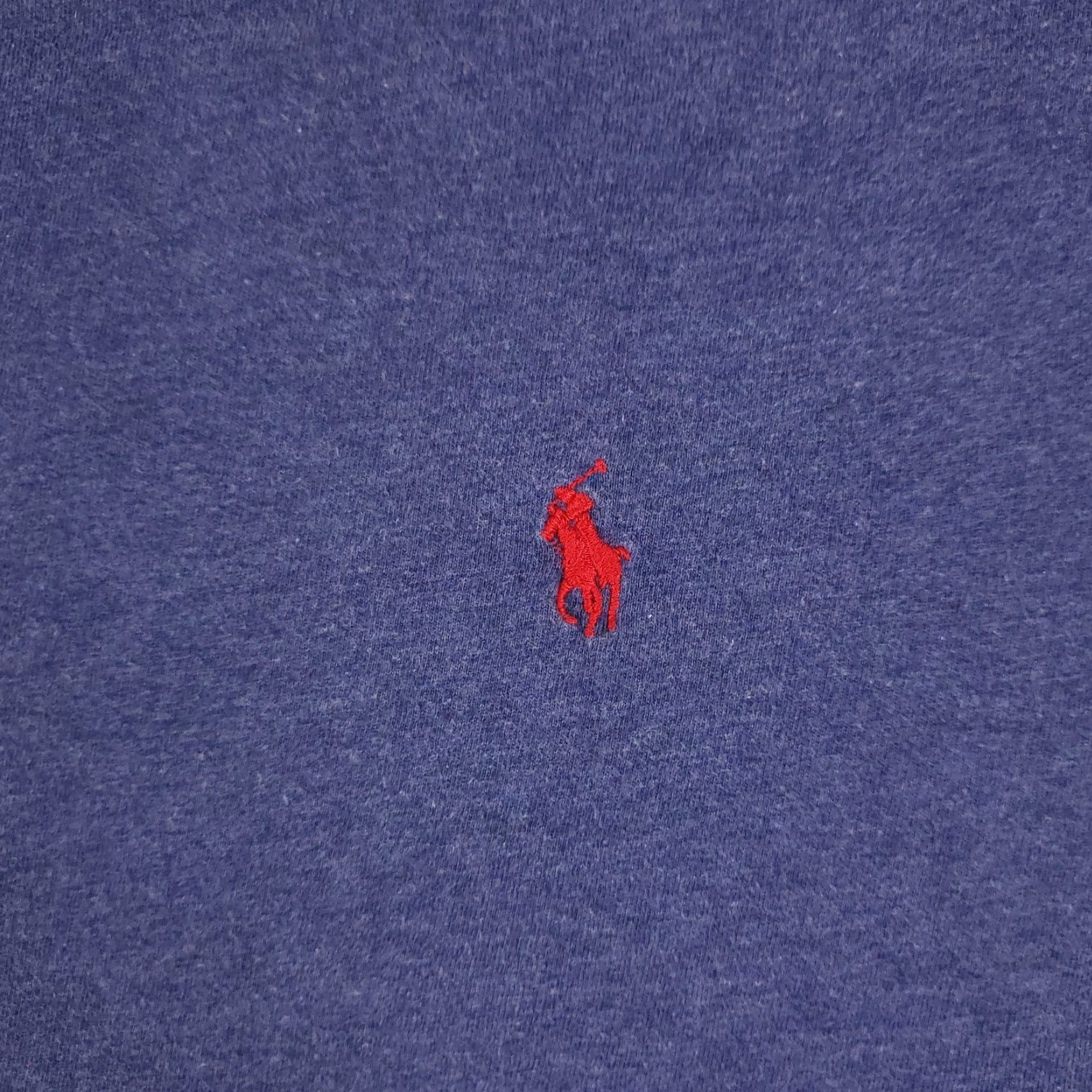 Polo Ralph Lauren VINTAGE Polo Ralph Lauren Shirt Mens XL Blue Red Pony Casual Short Sleeve STAINED Size US XL / EU 56 / 4 - 2 Thumbnail