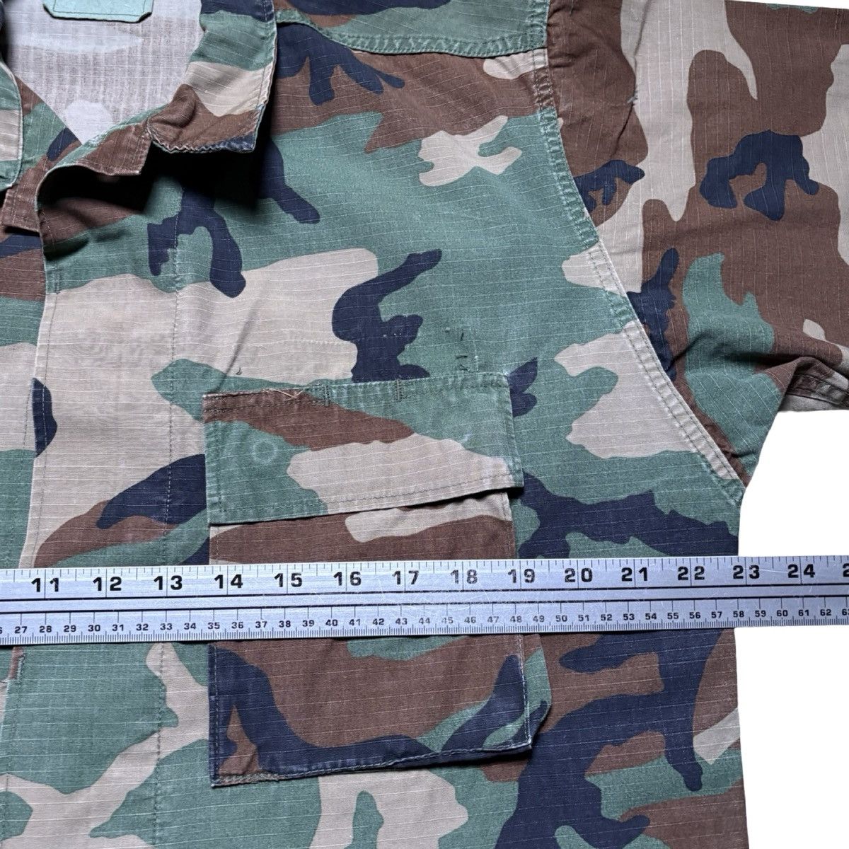 Other Vintage USGI Jacket Mens M Long Woodland Camo Ripstop BDU Size US M / EU 48-50 / 2 - 4 Thumbnail