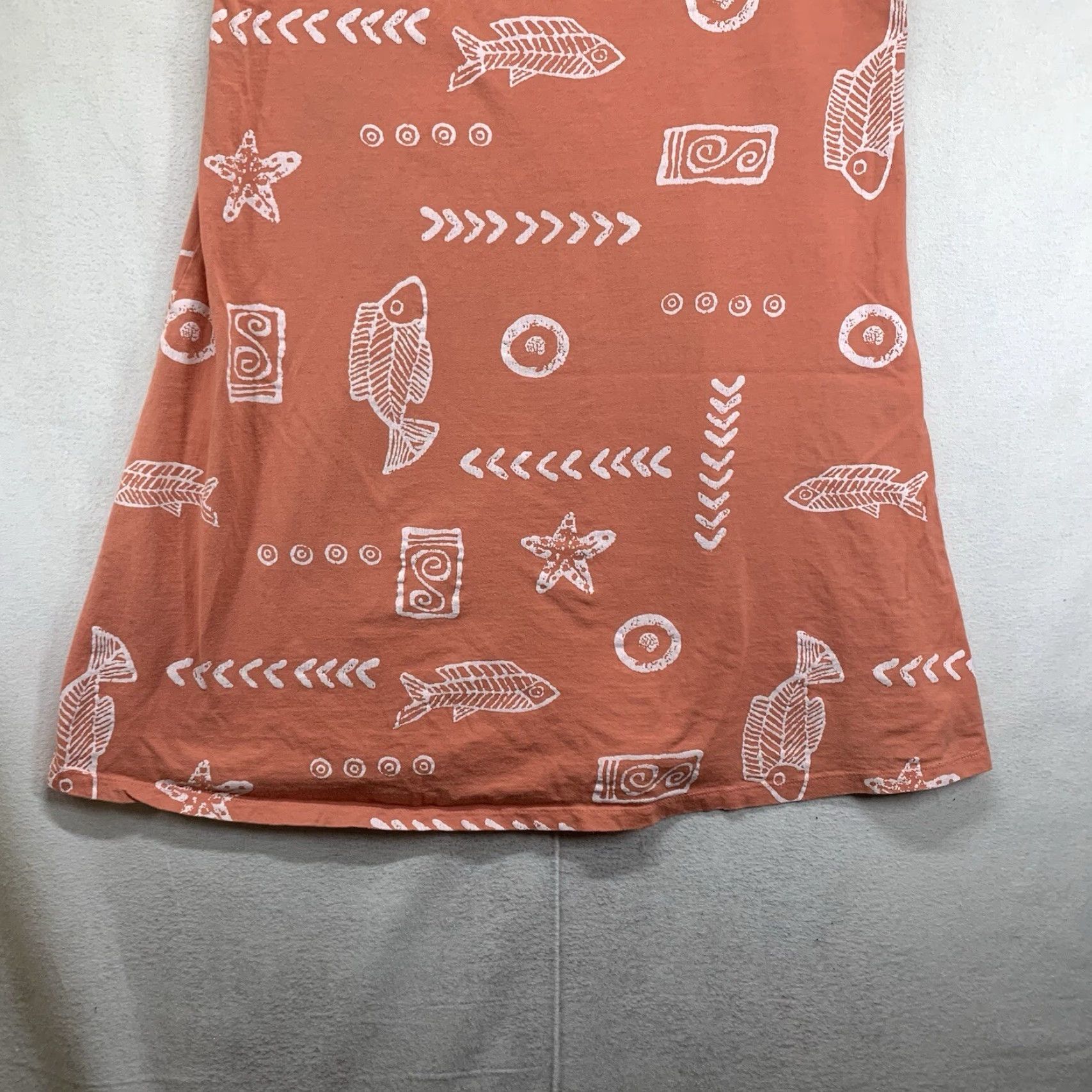Vintage VINTAGE Baba Women's Tank Dress All Over Print Size Medium Boho Beach Festival Summer Cotton Size M / US 6-8 / IT 42-44 - 6 Thumbnail