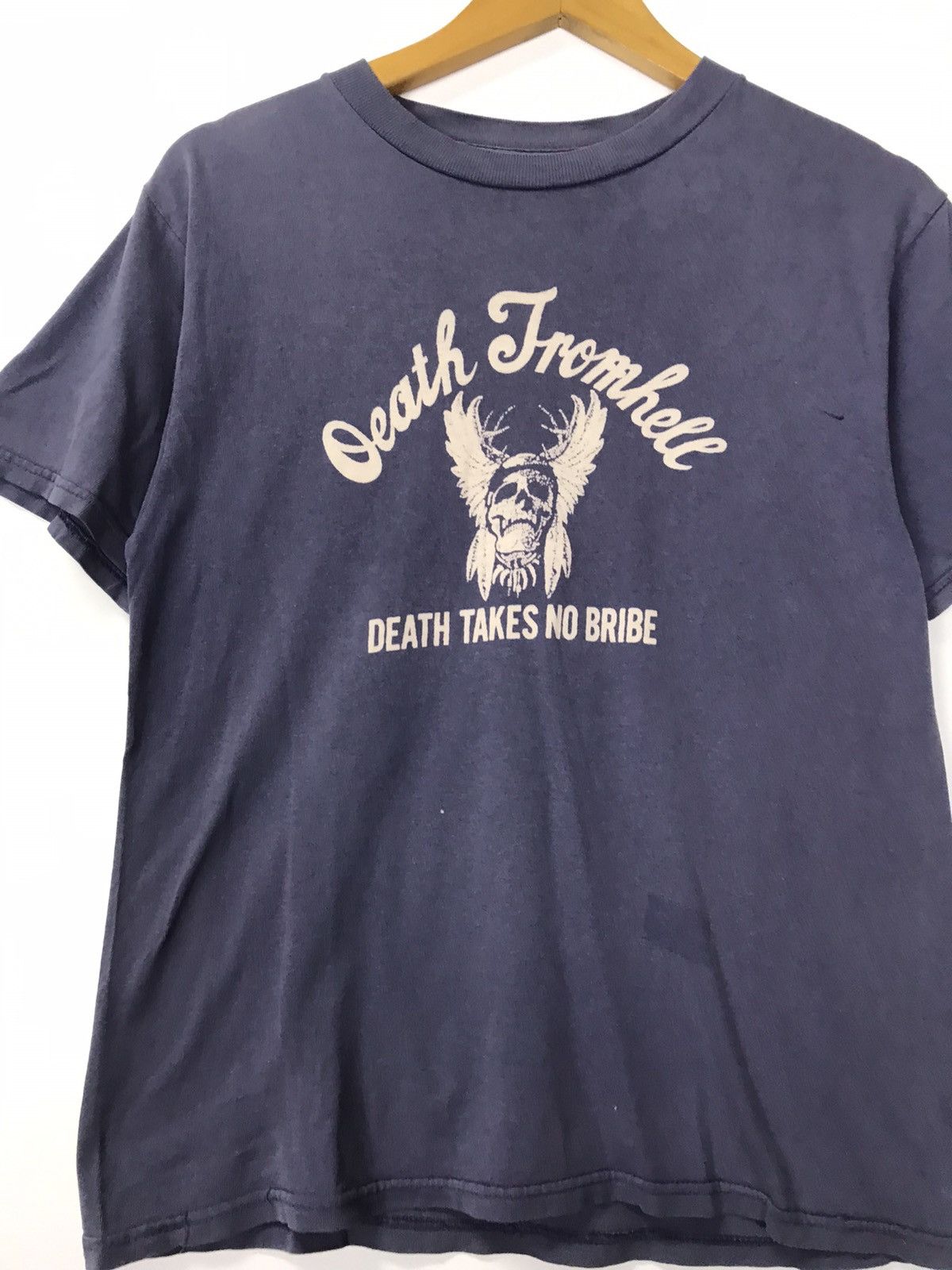 Tultex × Vintage Vintage Death from hell tee Size US L / EU 52-54 / 3 - 2 Thumbnail