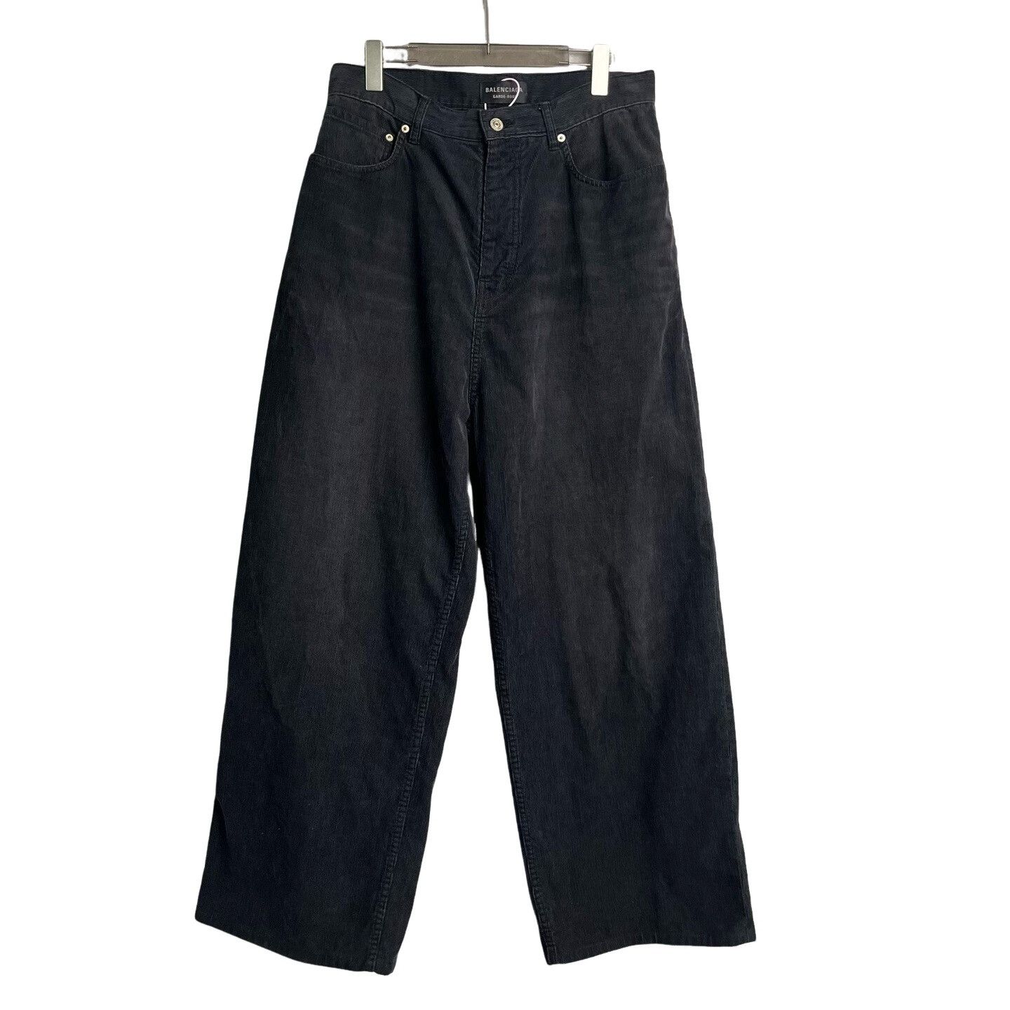 Balenciaga Balenciaga Garde-Robe Corduroy Wide Pants Size S Size US 30 / EU 46 - 1 Thumbnail