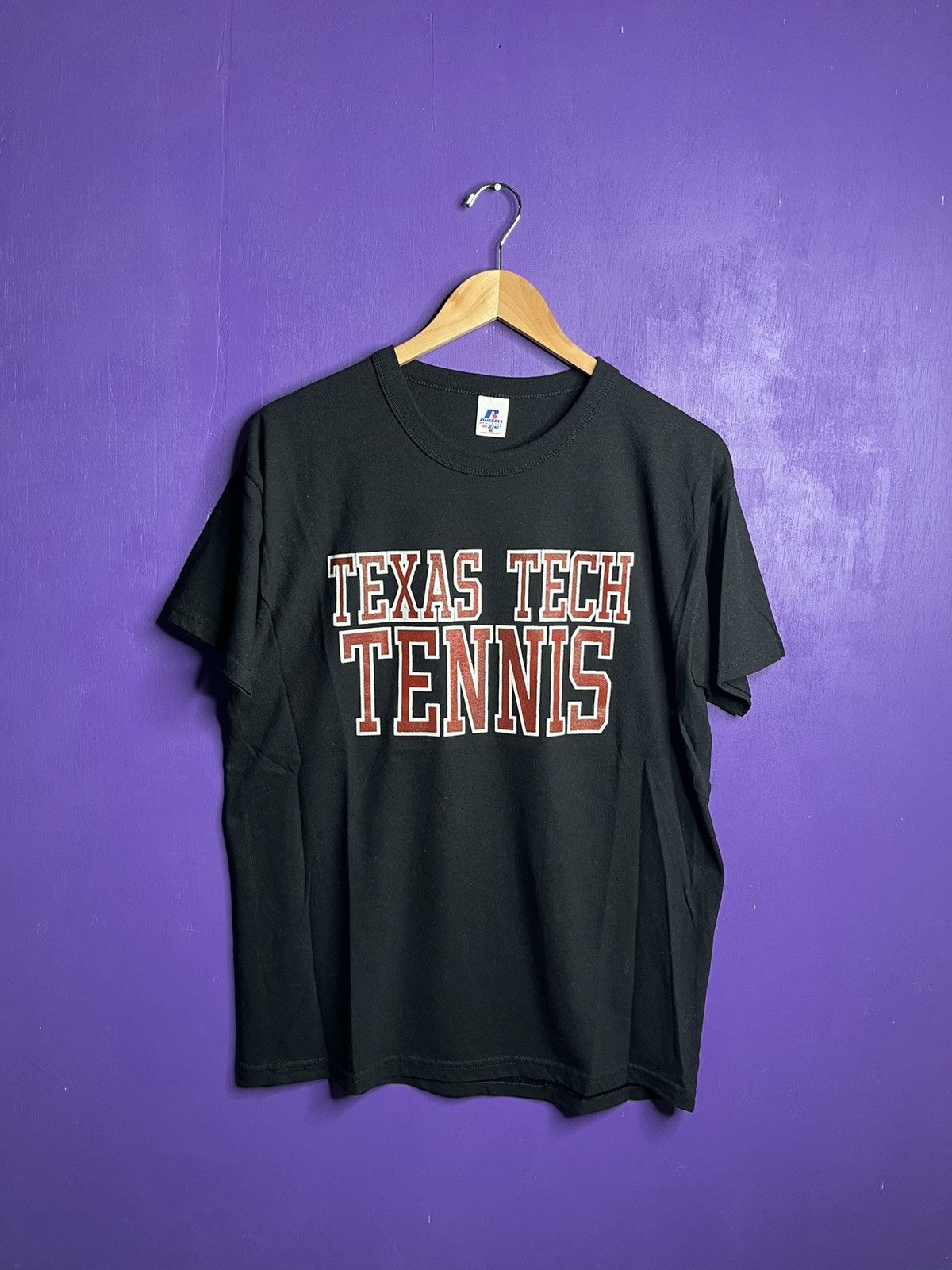Vintage Vintage ‘00s Texas tech tennis t-shirt Size US M / EU 48-50 / 2 - 1 Thumbnail