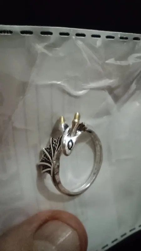 Japanese Brand Dragon Adjustable Ring Size ONE SIZE - 3 Thumbnail