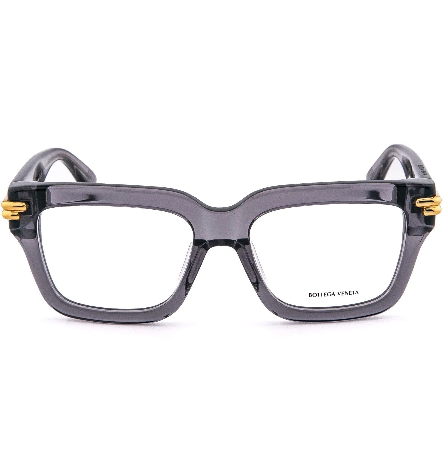 Bottega Veneta BOTTEGA VENETA MITRE 1324 BV1324O Gray Ribbon Eyeglasses 005 Size ONE SIZE - 5 Thumbnail