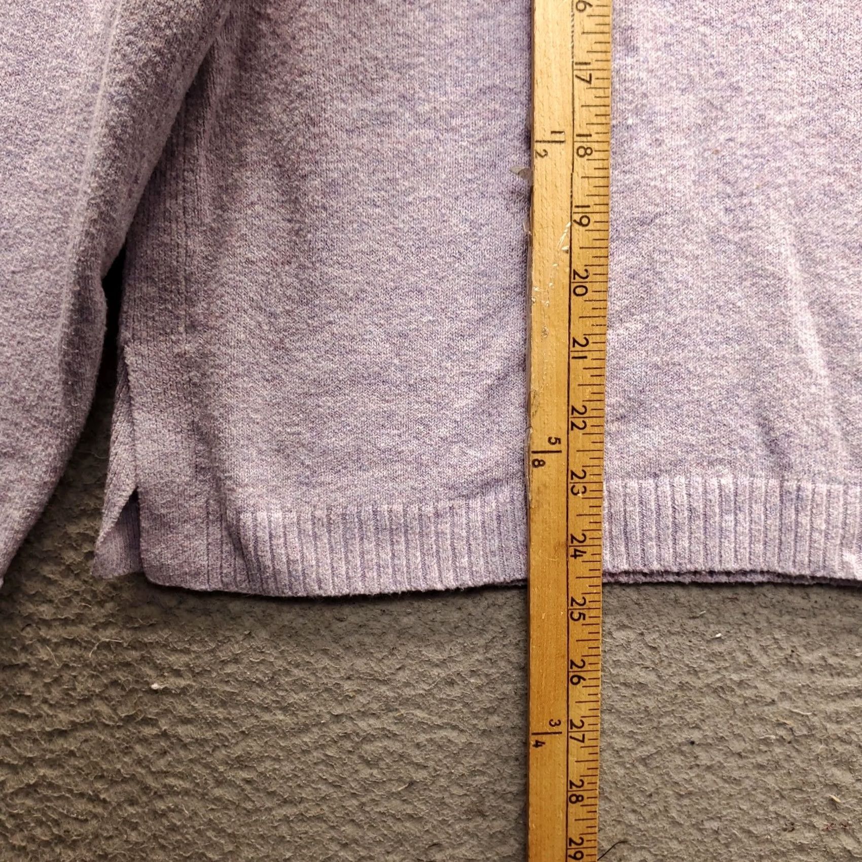 J. Jill J. Jill Sweater Womens Size M Purple Knit Oversized Crew Neck Pullover Size M / US 6-8 / IT 42-44 - 3 Thumbnail