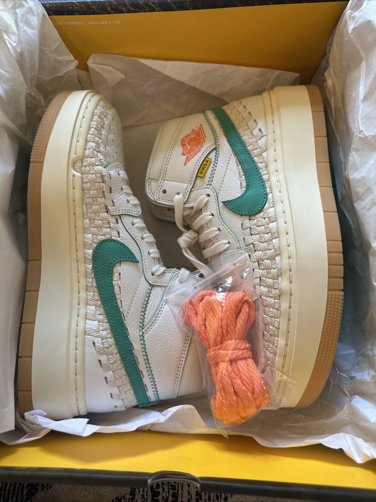 Nike × Union LA Jordan 1 High Elevate SP Union LA x Bephies Women’s Size 9.5 Size US 9.5 / IT 39.5 - 9 Thumbnail