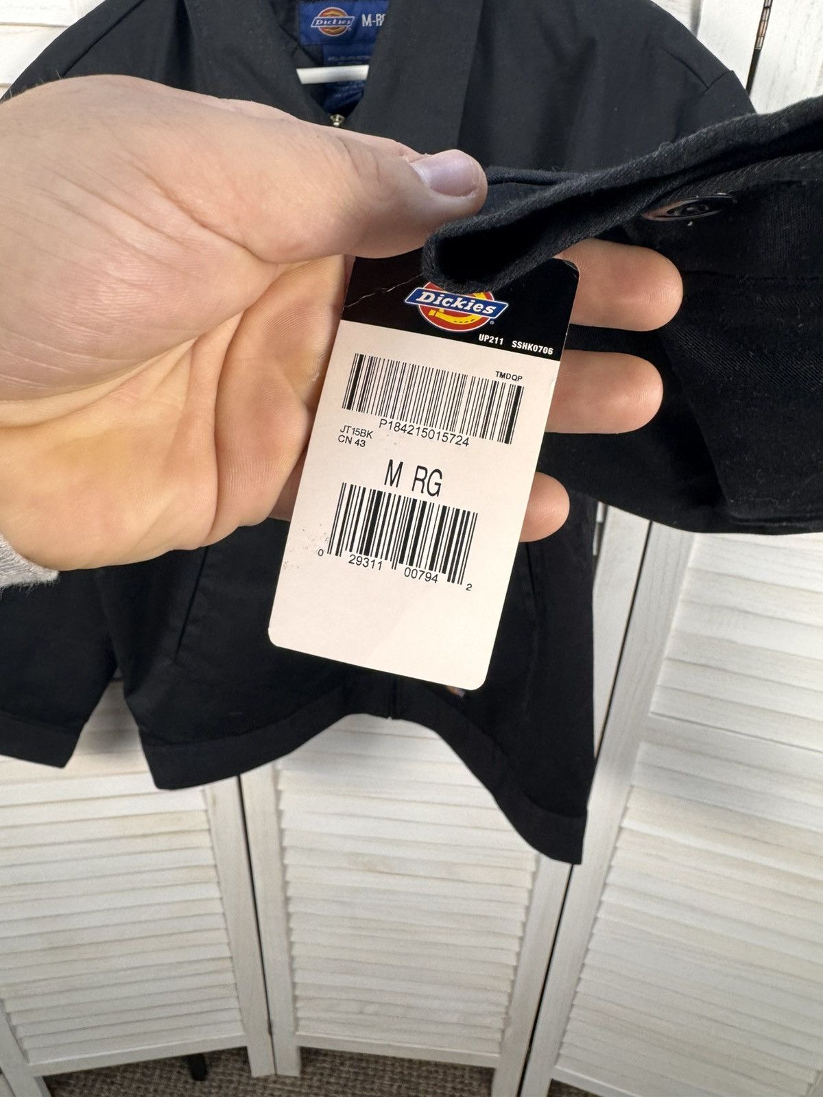 Dickies Men’s Casual Rare Work Jacket Dickies Ac/Dc Custom Big Logo Size US M / EU 48-50 / 2 - 7 Thumbnail