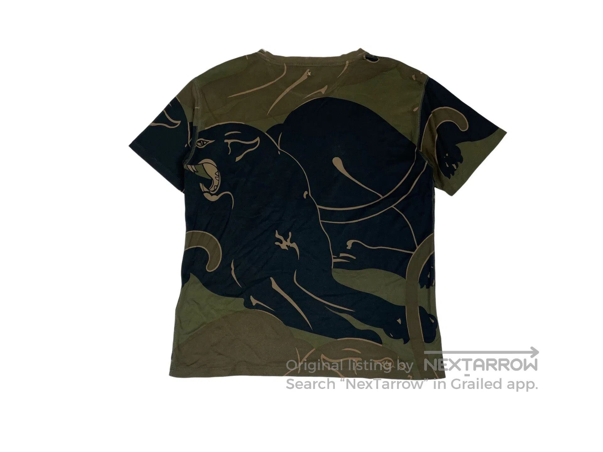 Valentino Valentino Camouflage Leopard Short Sleeve Size US M / EU 48-50 / 2 - 2 Thumbnail
