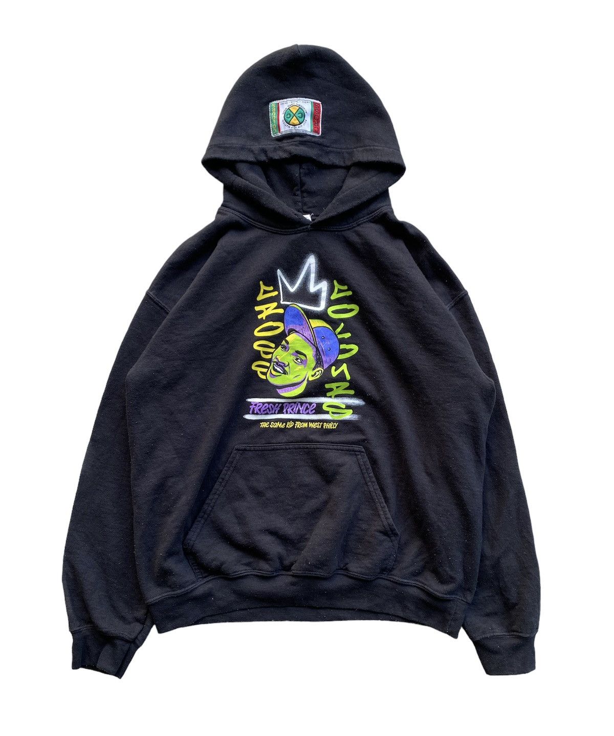 Cross Colours 1990s Cross Colours: Will Smith "Fresh Prince” hoodie Size US M / EU 48-50 / 2 - 1 Thumbnail