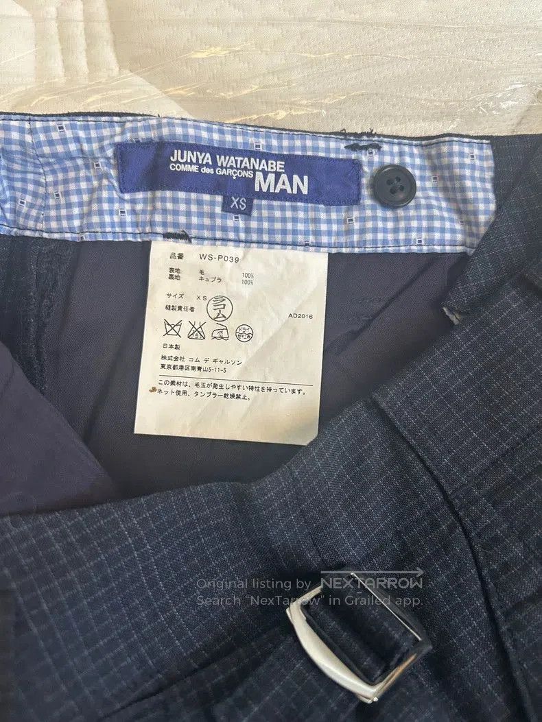Junya Watanabe Junya Watanabe Man Checked Shorts Size US 26 / EU 42 - 3 Thumbnail