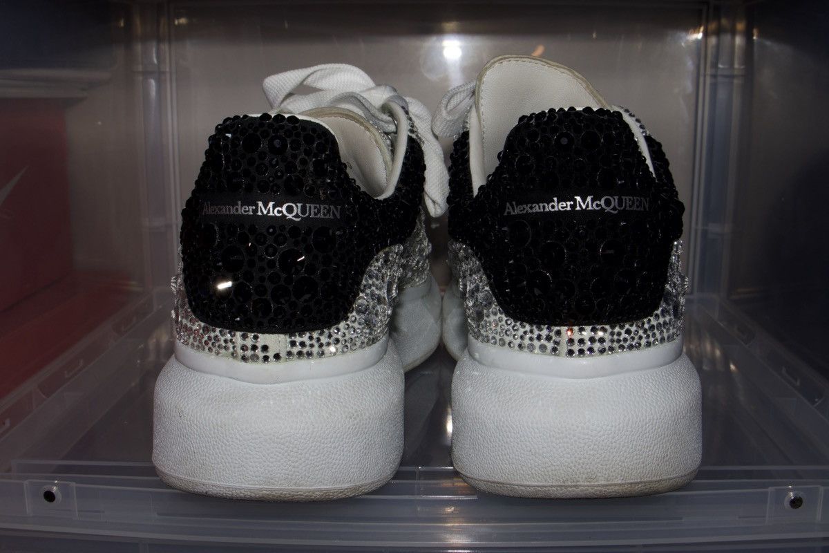 Alexander McQueen Alexander McQueen Crystal Embellished Oversized Sneaker Size US 9 / IT 39 - 4 Thumbnail