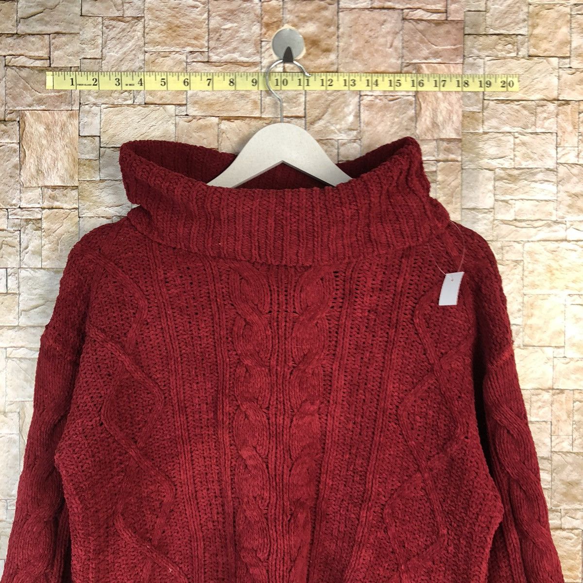 Homespun Knitwear × Japanese Brand Ingni Red japan Knitwear #A1046 Size M / US 6-8 / IT 42-44 - 5 Thumbnail