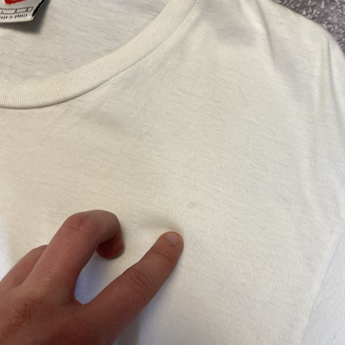 Other Vintage Rare Nike Big Swoosh 90’s Streetwear tee Size US L / EU 52-54 / 3 - 7 Thumbnail