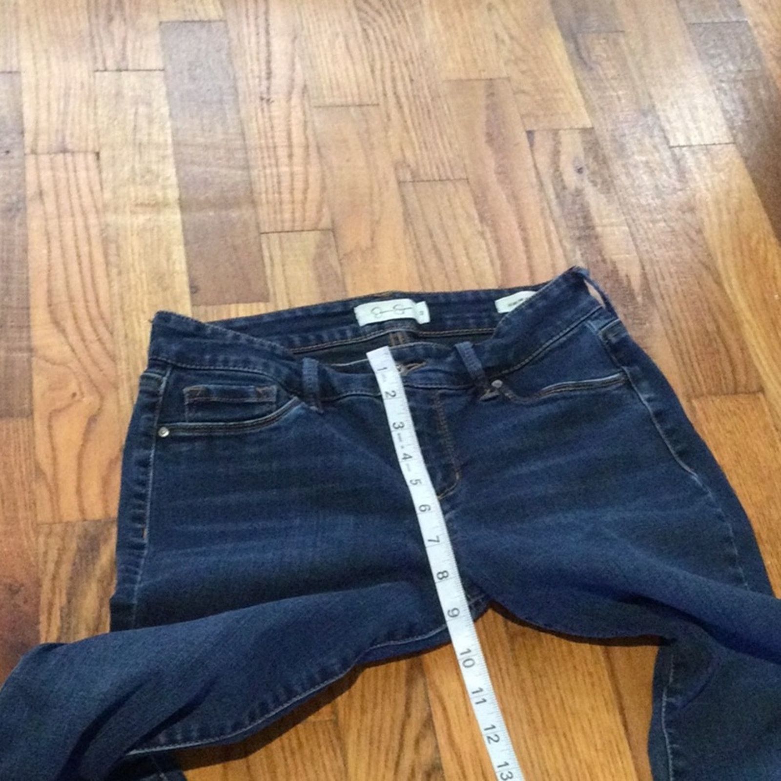 Other Jessica Simpson 'Kiss Me Super Skinny' Dark Denim Jeans 28 Size 28" / US 6 / IT 42 - 16 Thumbnail
