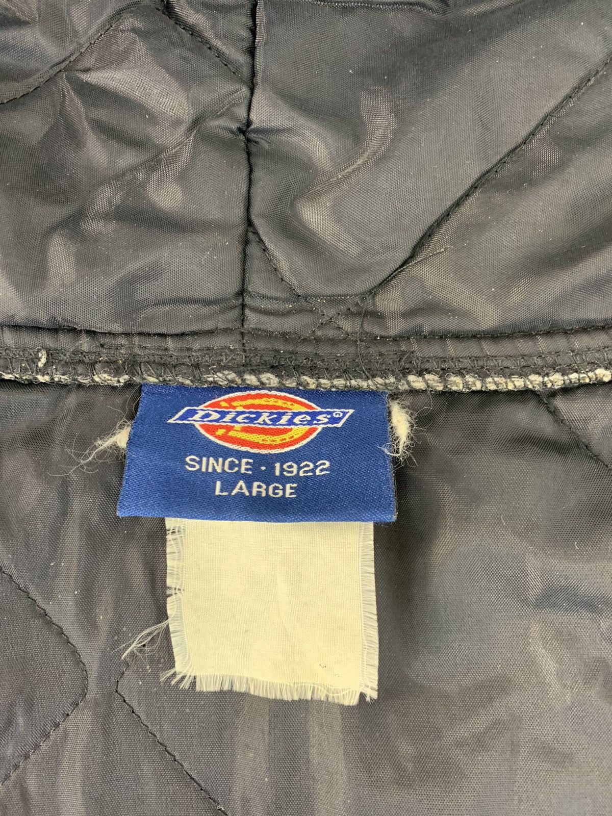 Dickies × Vintage 90s Dickies Padded Hooded Canvas Jacket Big Front Pocket Size US L / EU 52-54 / 3 - 6 Thumbnail