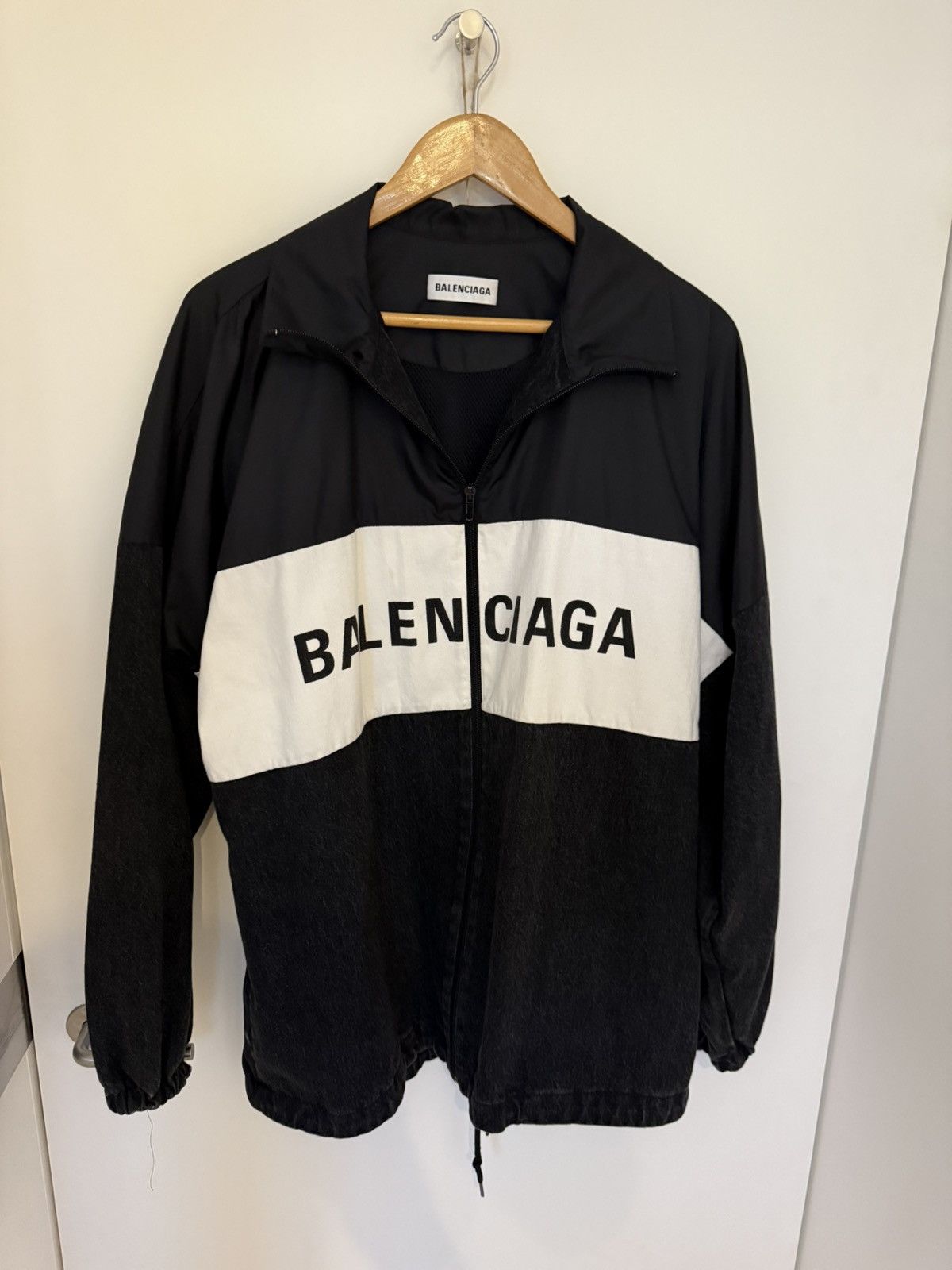 Balenciaga Balenciaga Patchwork Black Light Jacket Size US XL / EU 56 / 4 - 1 Thumbnail