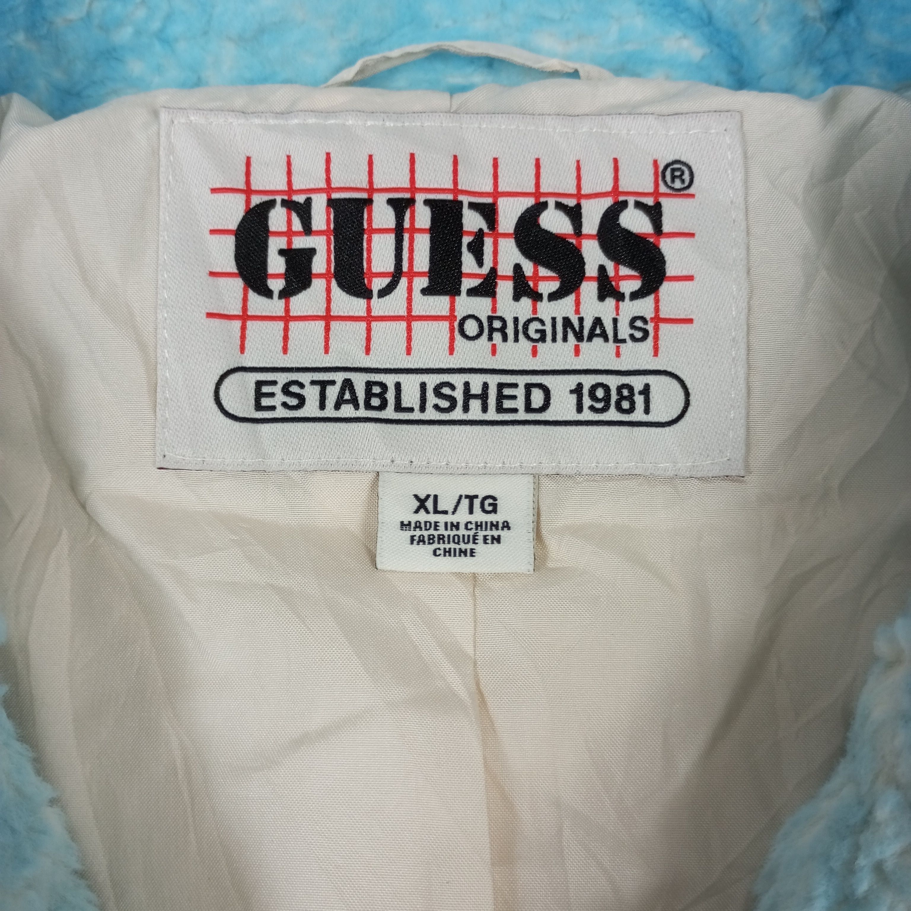 Guess × Vintage Guess Originals Nice Design Winter Style Jacket Size US L / EU 52-54 / 3 - 7 Thumbnail
