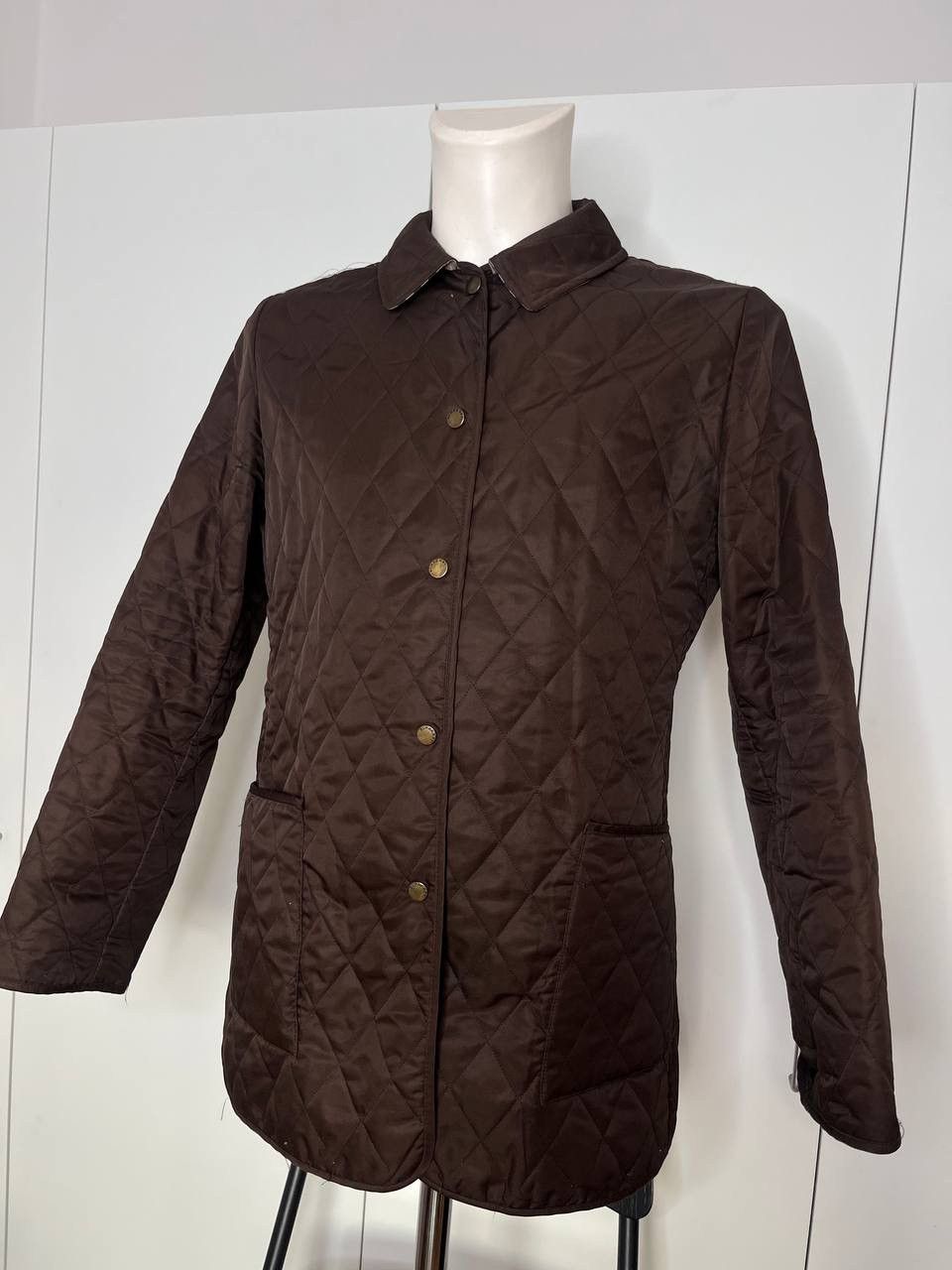 Burberry Women's BURBERRY London Quilted Jacket Blazer Nova Check Size M / US 6-8 / IT 42-44 - 1 Thumbnail