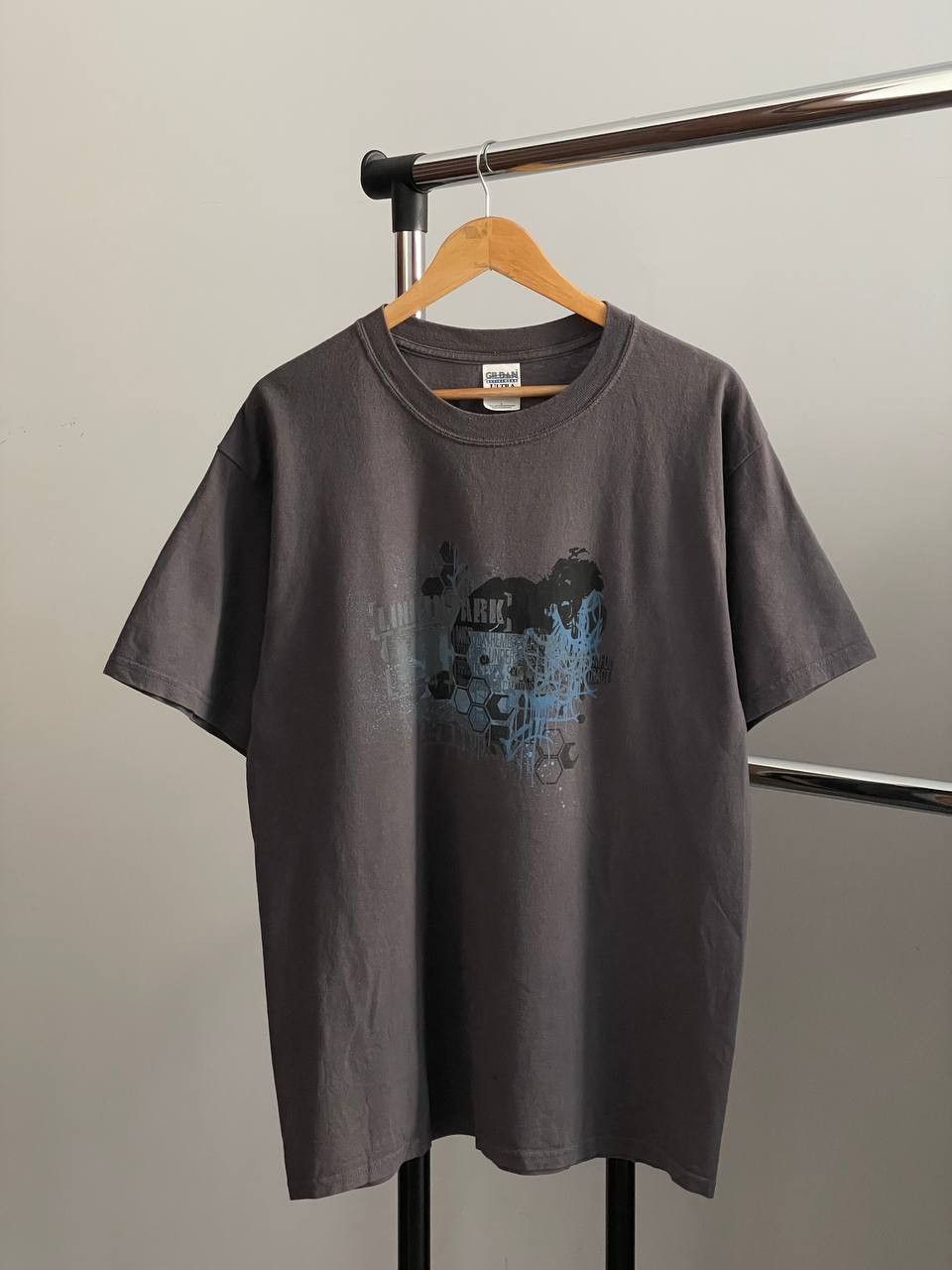 Band Tees Rare! Linkin Park Vintage 2001 Meteora Album Promo Grey Tee Size US L / EU 52-54 / 3 - 1 Thumbnail