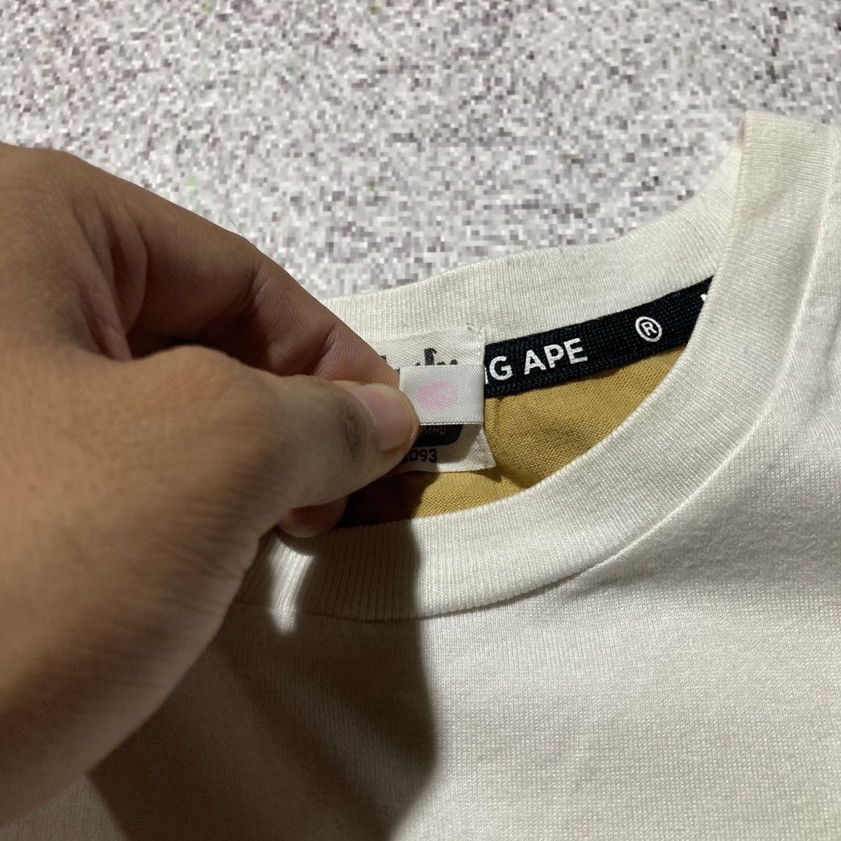 Bape Bape A Bathing Ape 1993 1st Camo Sleveeless T-shirt White Size S / US 4 / IT 40 - 11 Thumbnail