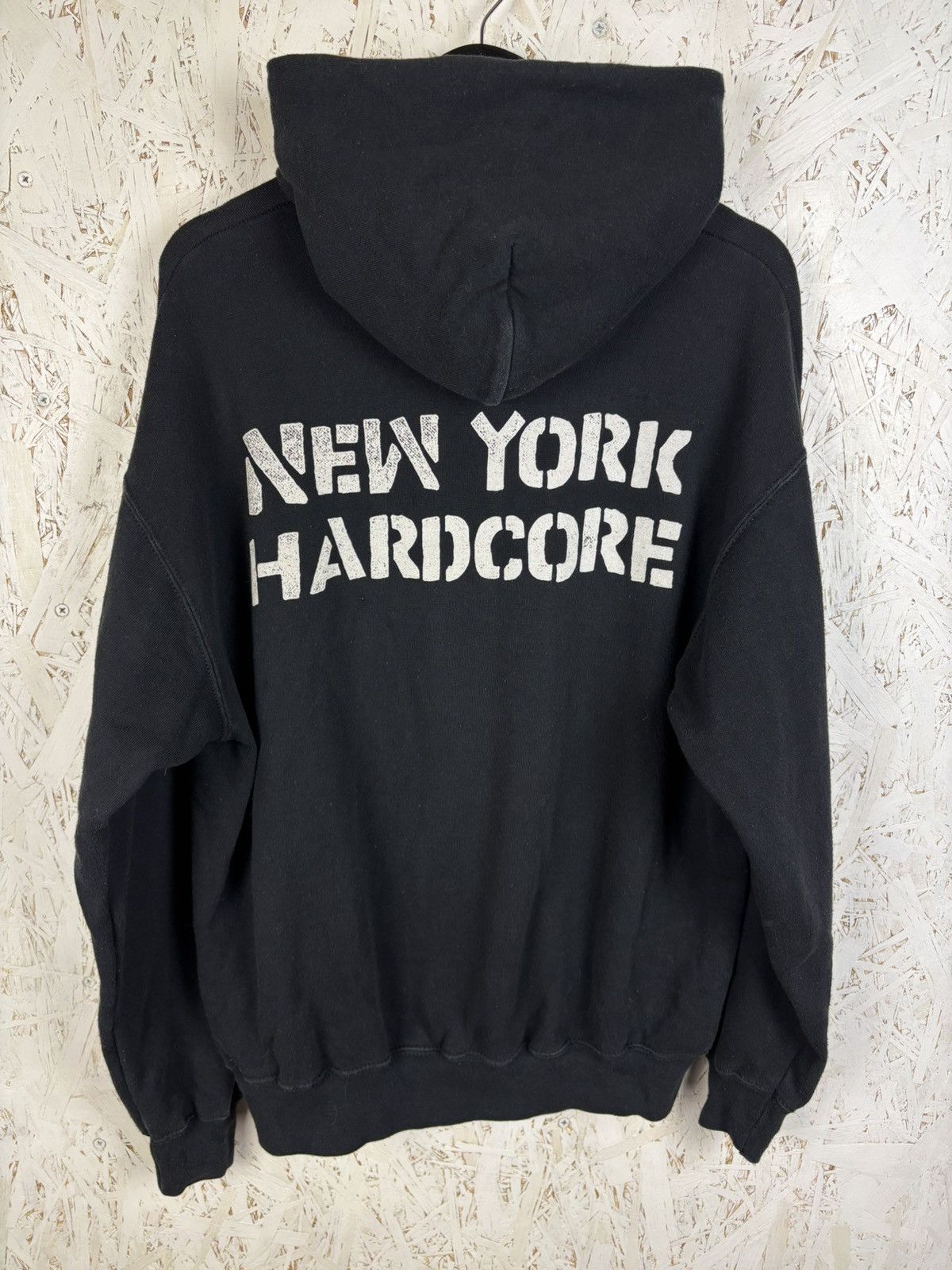 Band Tees Vintage Agnostic Front New York Hardcore Band Hoodie L Black Size US L / EU 52-54 / 3 - 5 Thumbnail
