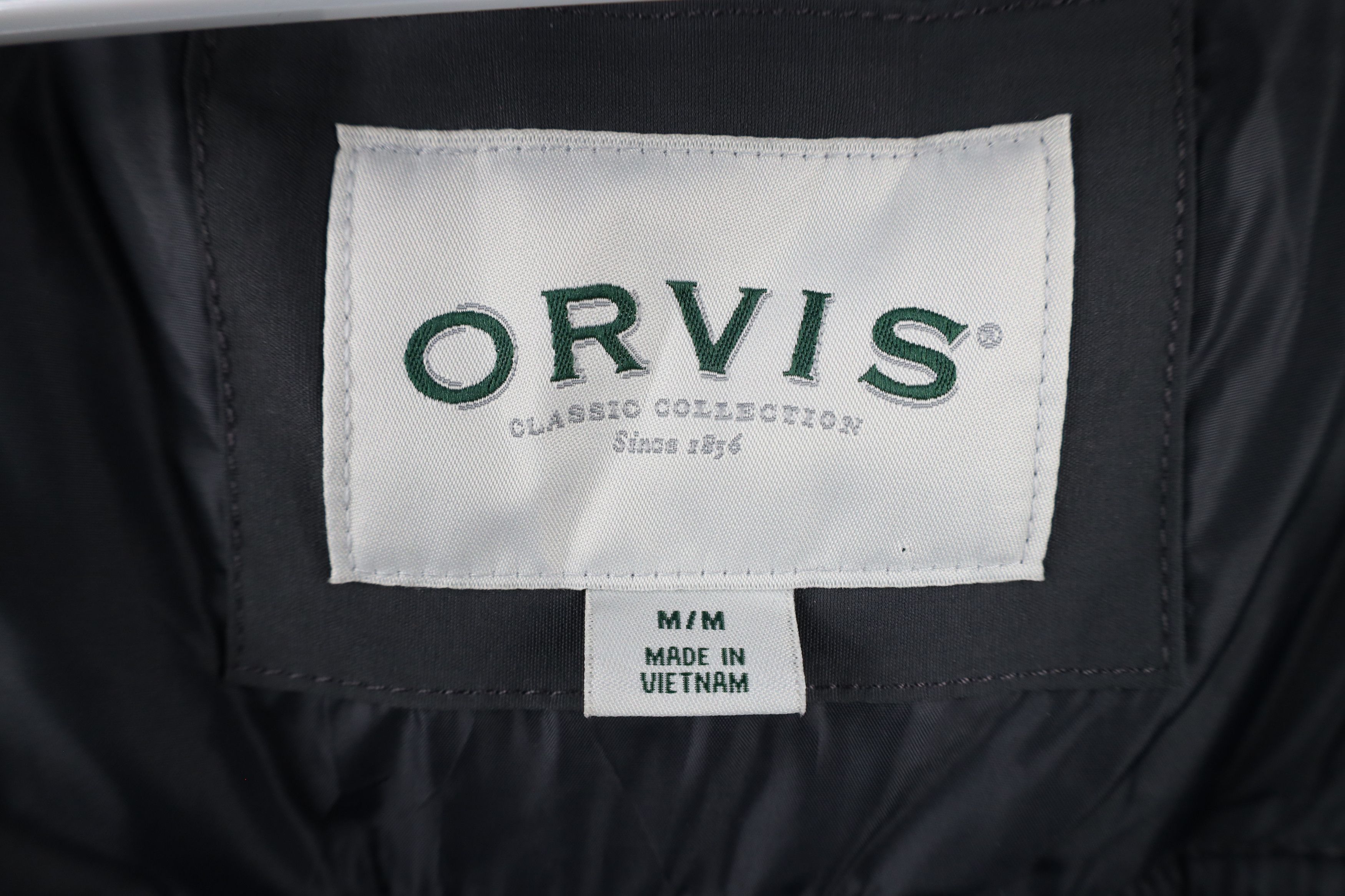 Orvis × Vintage Orvis Spell Out Quilted Full Zip Puffer Vest Jacket Gray Size US M / EU 48-50 / 2 - 9 Thumbnail