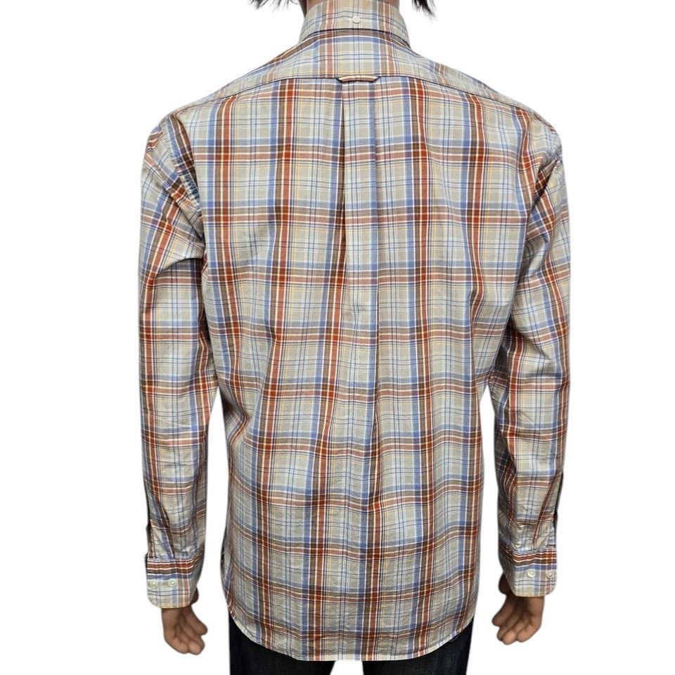 Faconnable FACONNABLE Shirt Men M Classic Multicolor Plaid Button down Size US M / EU 48-50 / 2 - 9 Thumbnail